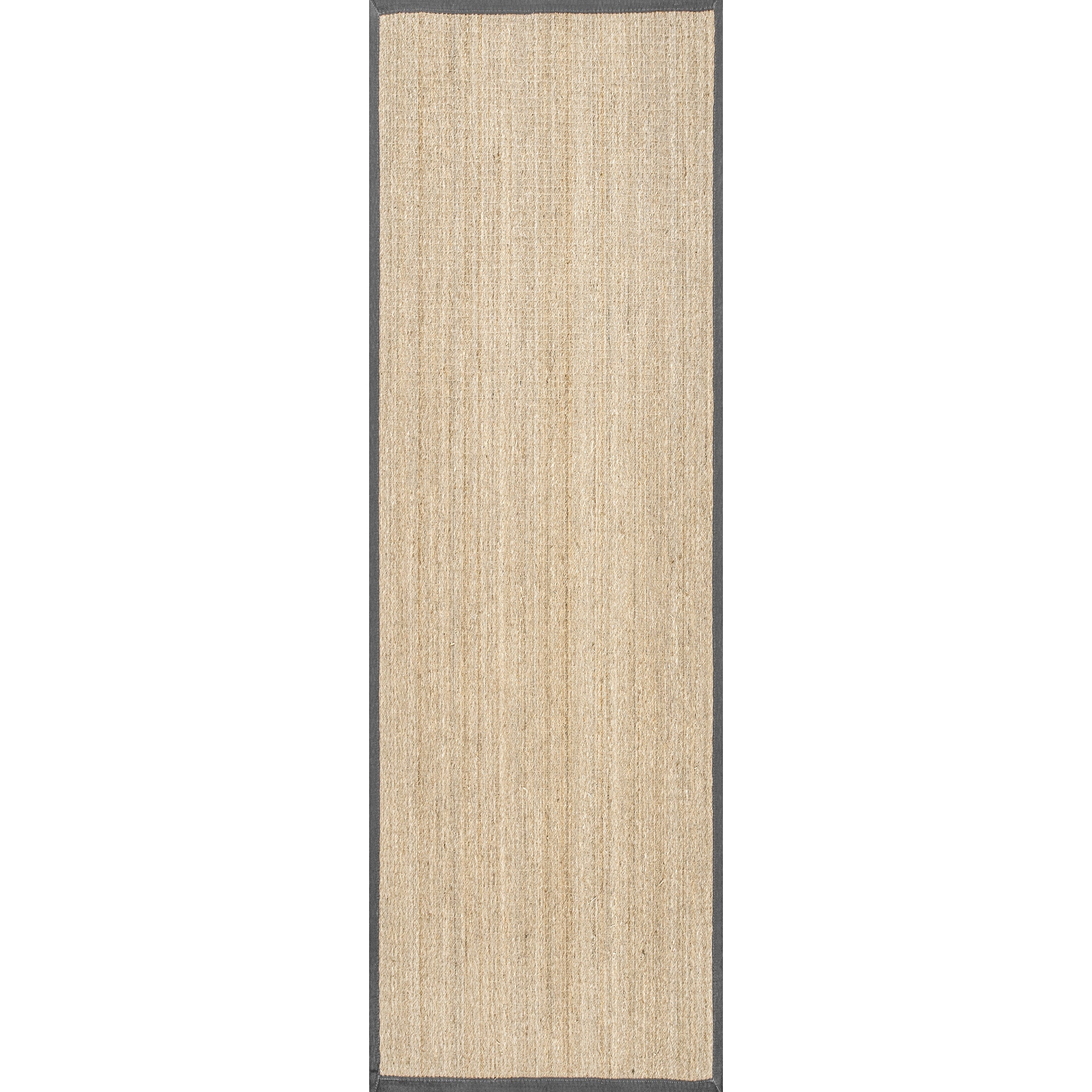 Tapis Nuloom Kiana Casual à bordure en jonc de mer