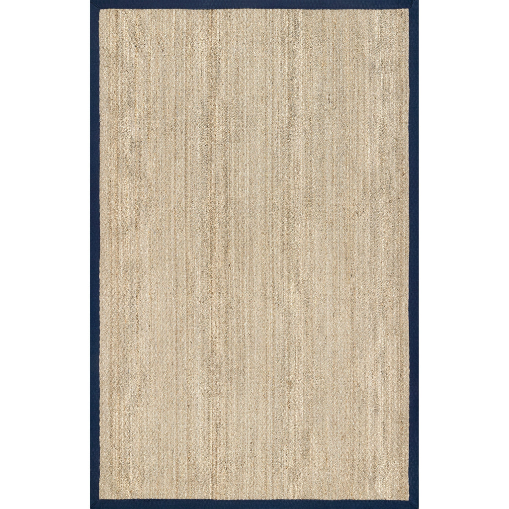 Tapis Nuloom Kiana Casual à bordure en jonc de mer