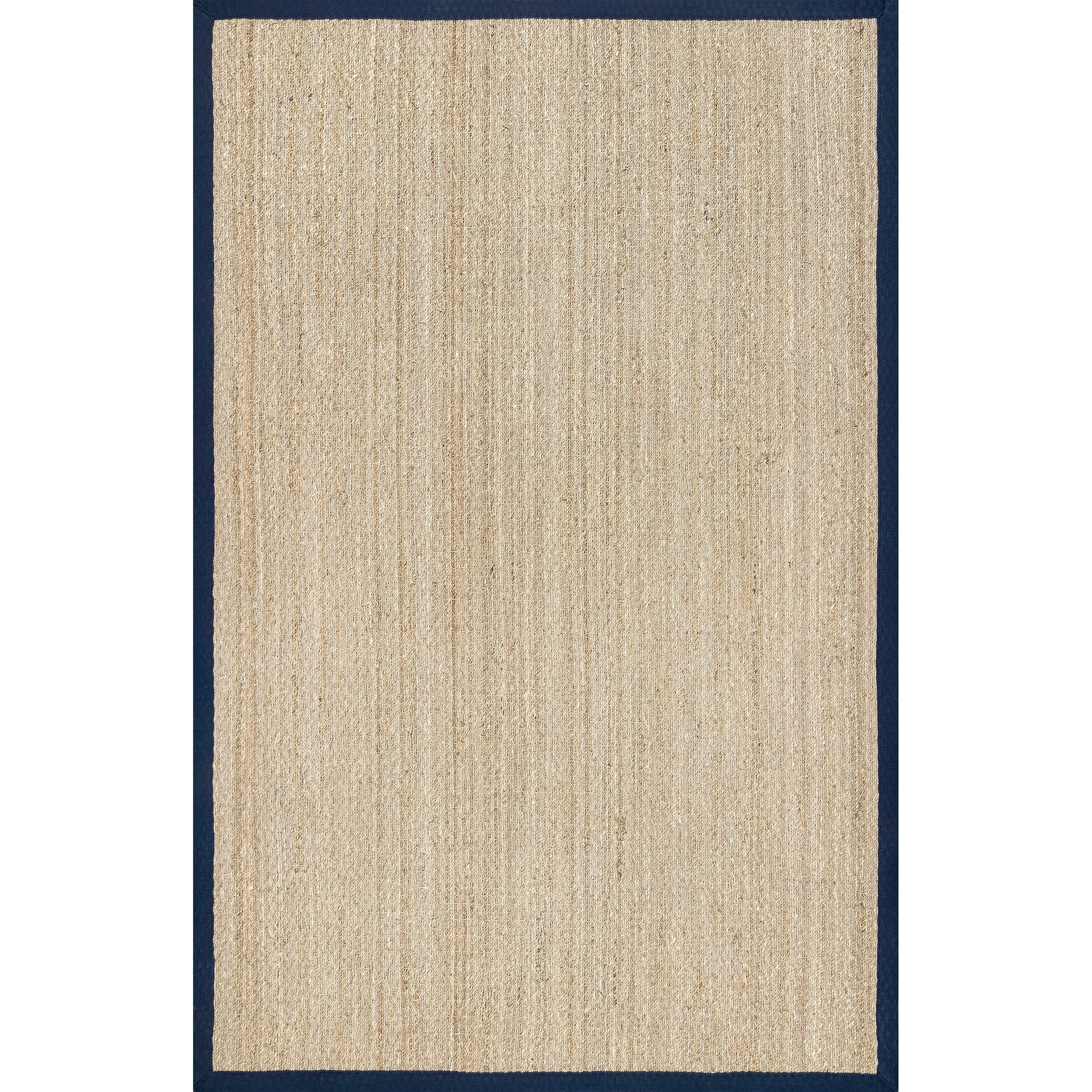 Tapis Nuloom Kiana Casual à bordure en jonc de mer