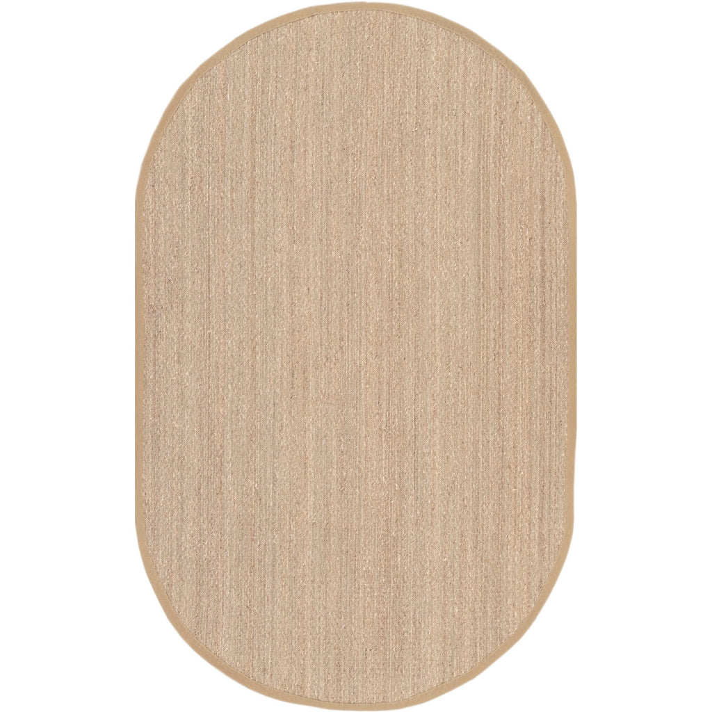 Tapis Nuloom Kiana Casual à bordure en jonc de mer