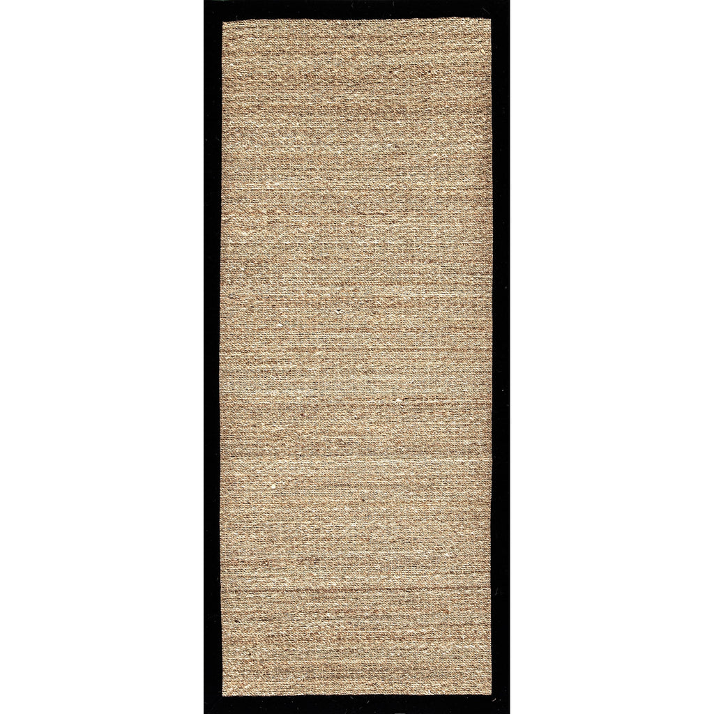 Tapis Nuloom Kiana Casual à bordure en jonc de mer
