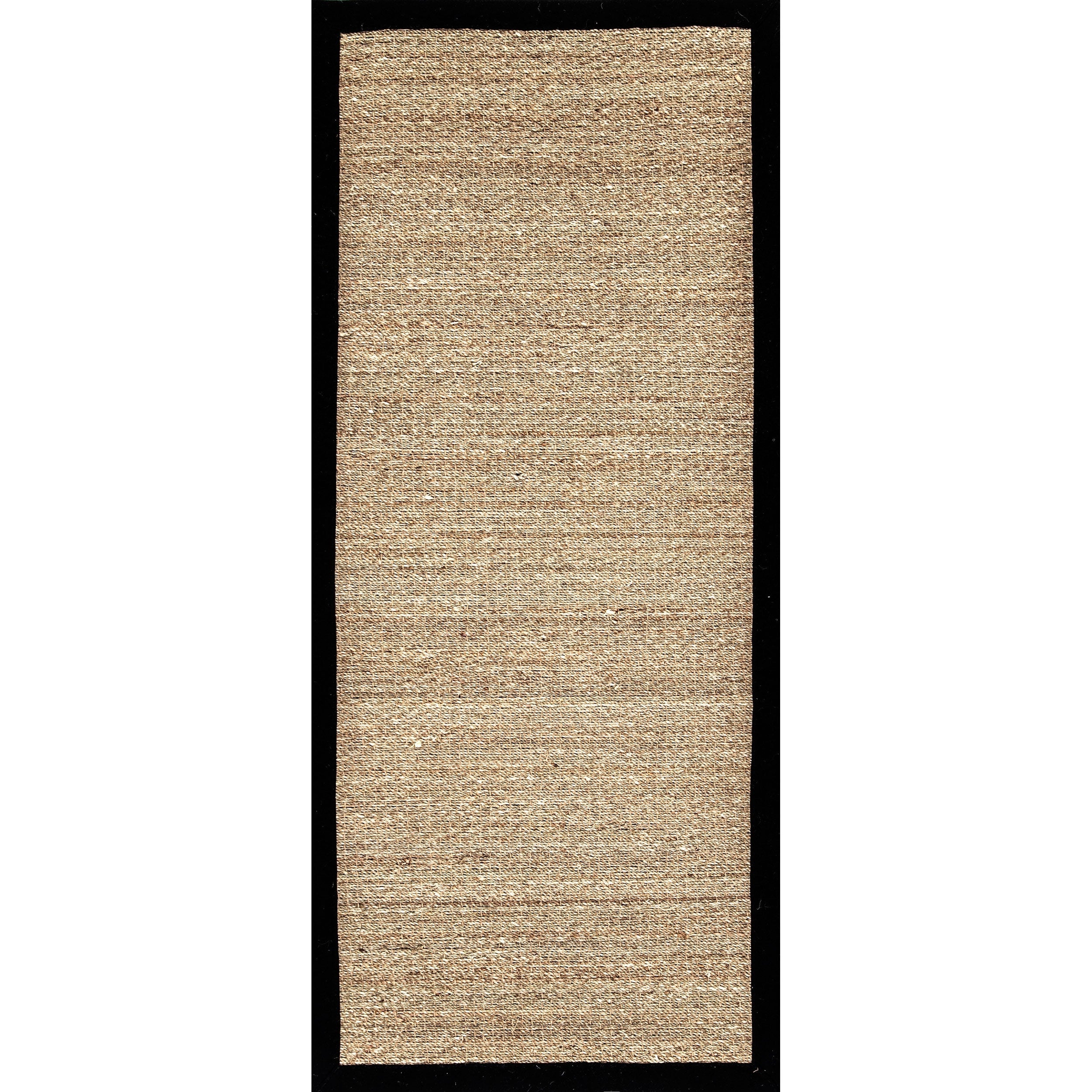 Tapis Nuloom Kiana Casual à bordure en jonc de mer