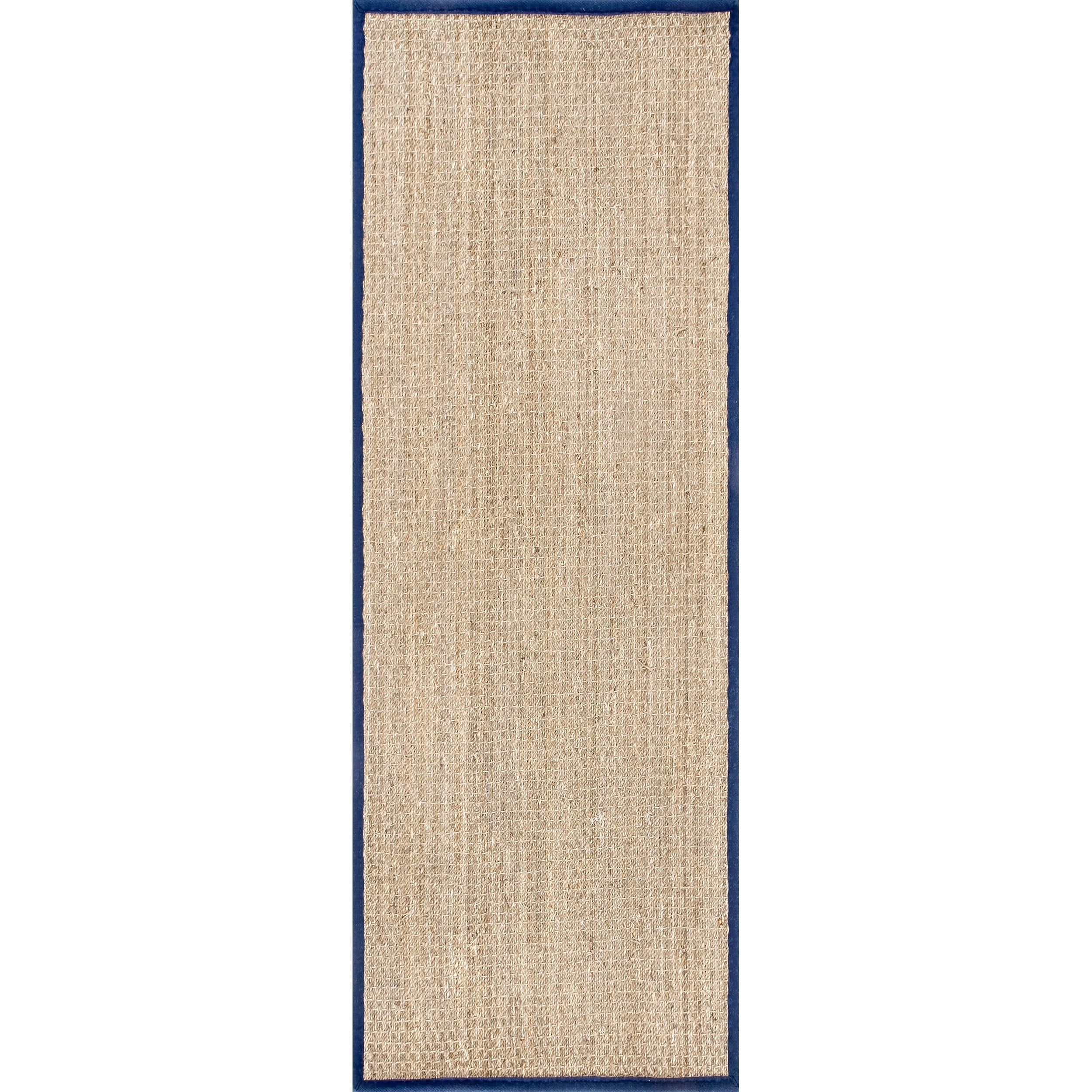 Tapis Nuloom Kiana Casual à bordure en jonc de mer