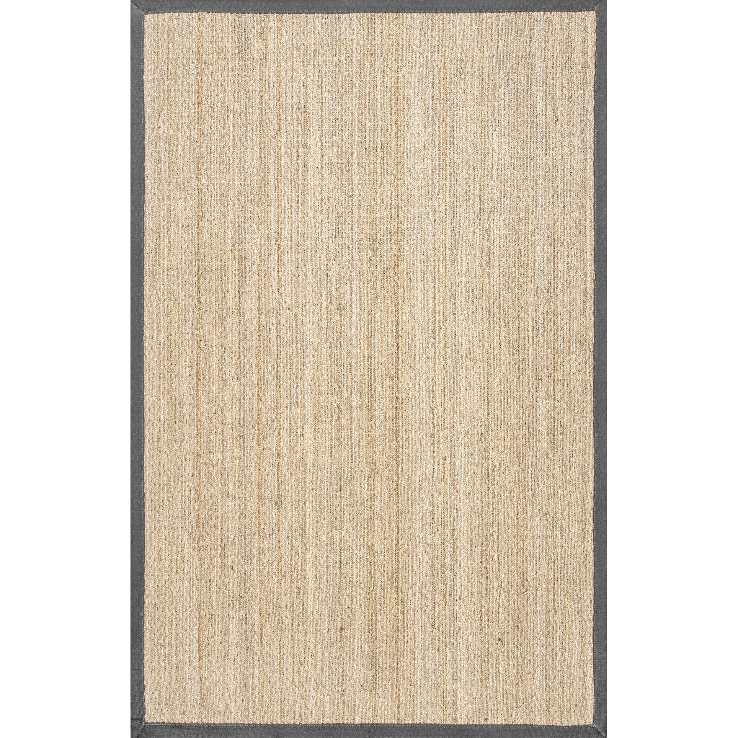 Tapis Nuloom Kiana Casual à bordure en jonc de mer
