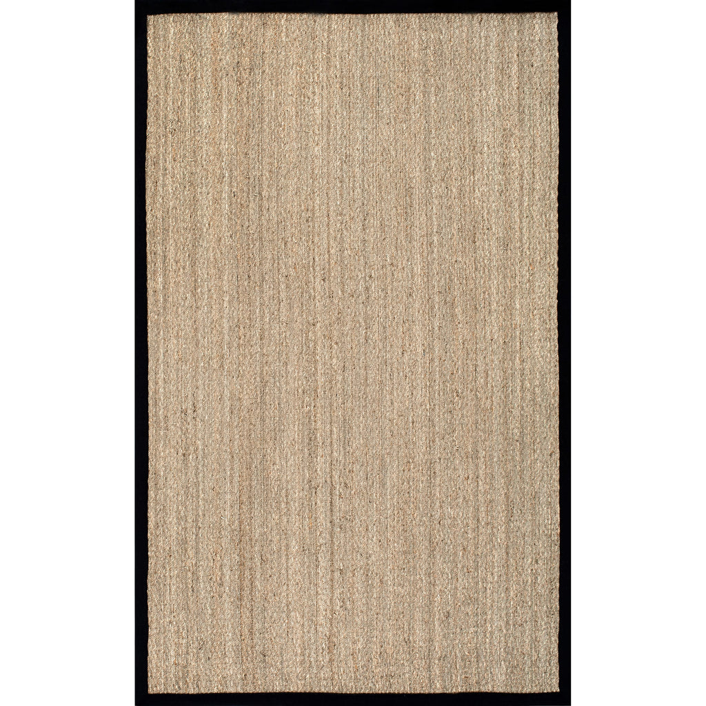 Tapis Nuloom Kiana Casual à bordure en jonc de mer