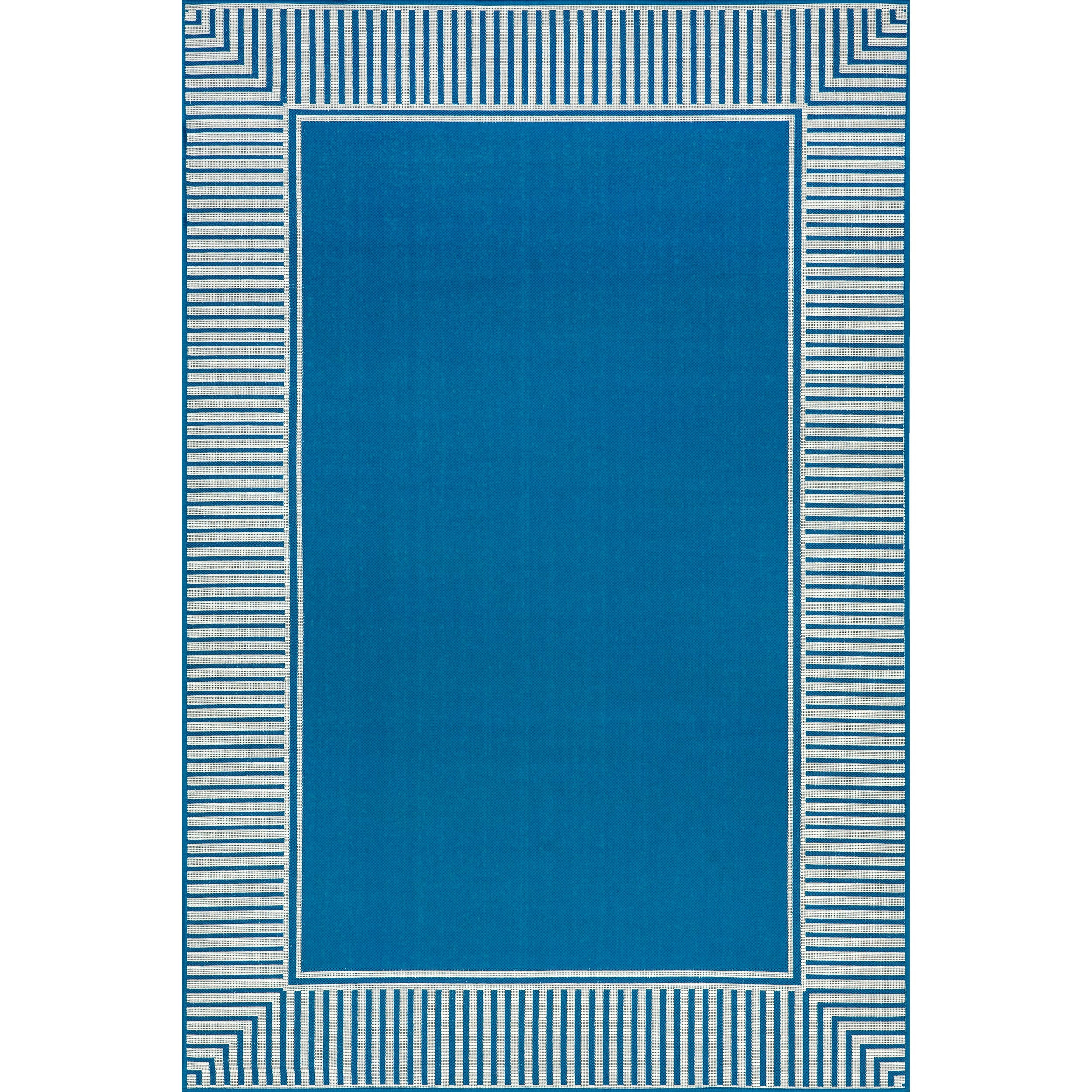 Nuloom Leah Classic Bordered Indoor/Outdoor Area Rug