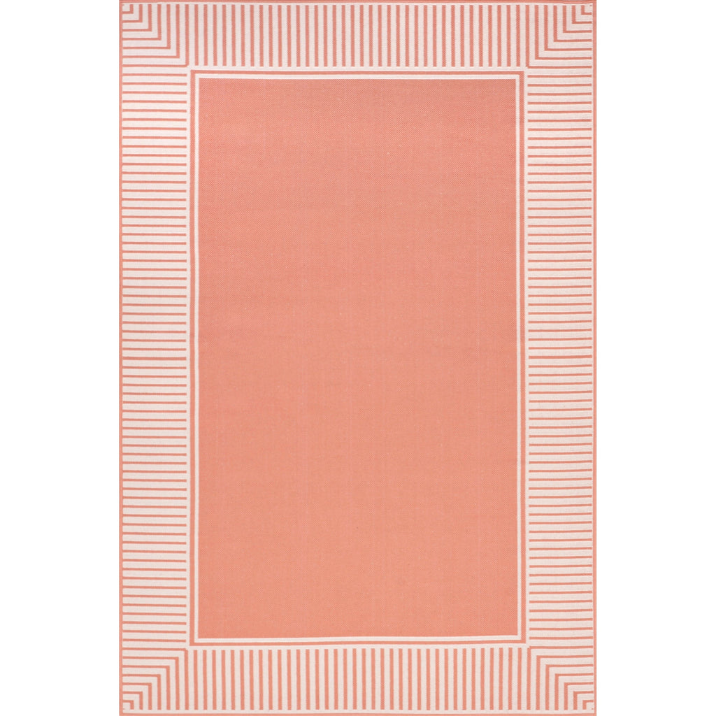 Nuloom Leah Classic Bordered Indoor/Outdoor Area Rug