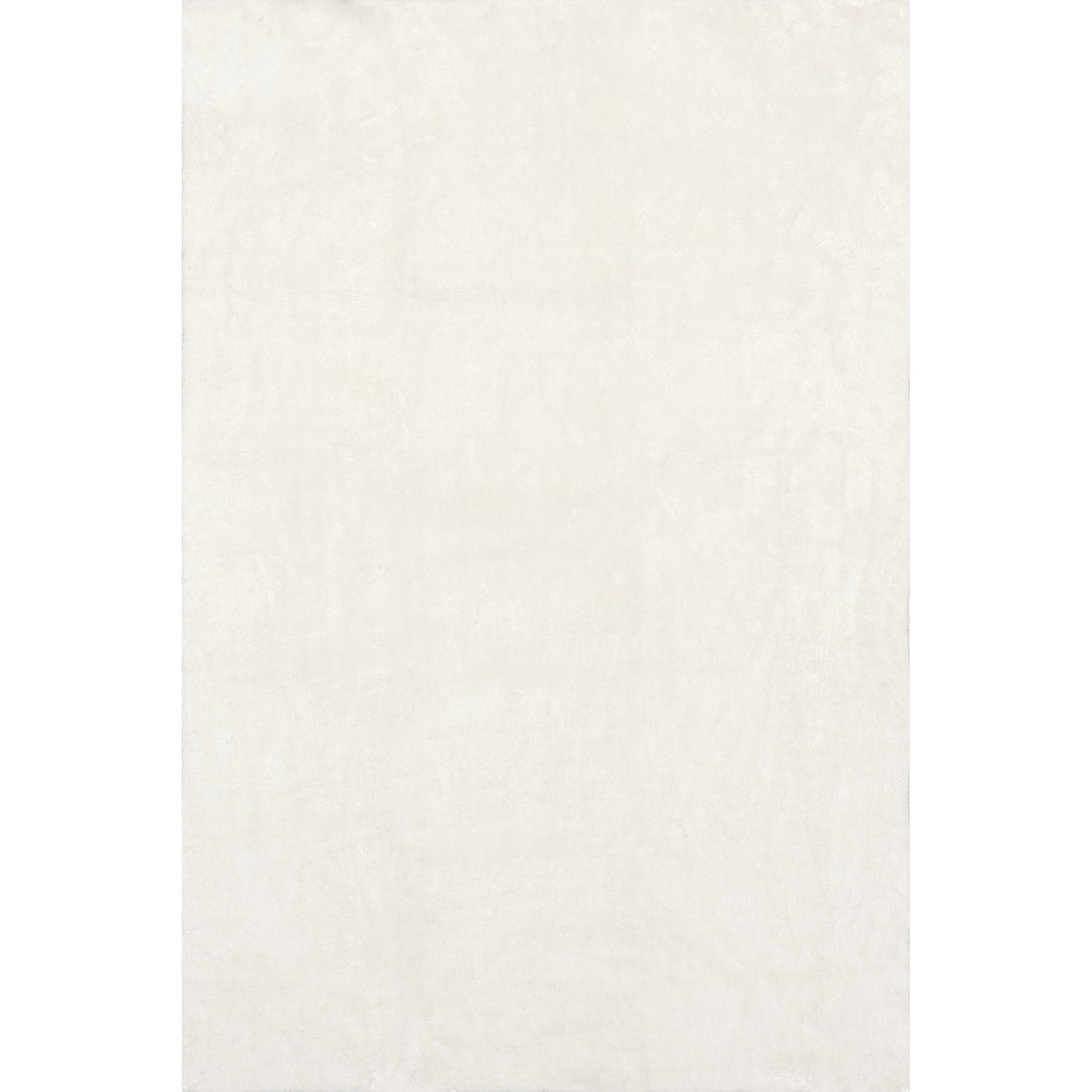 Tapis à poils longs Nuloom Loni SuperiorWash uni, lavable en machine