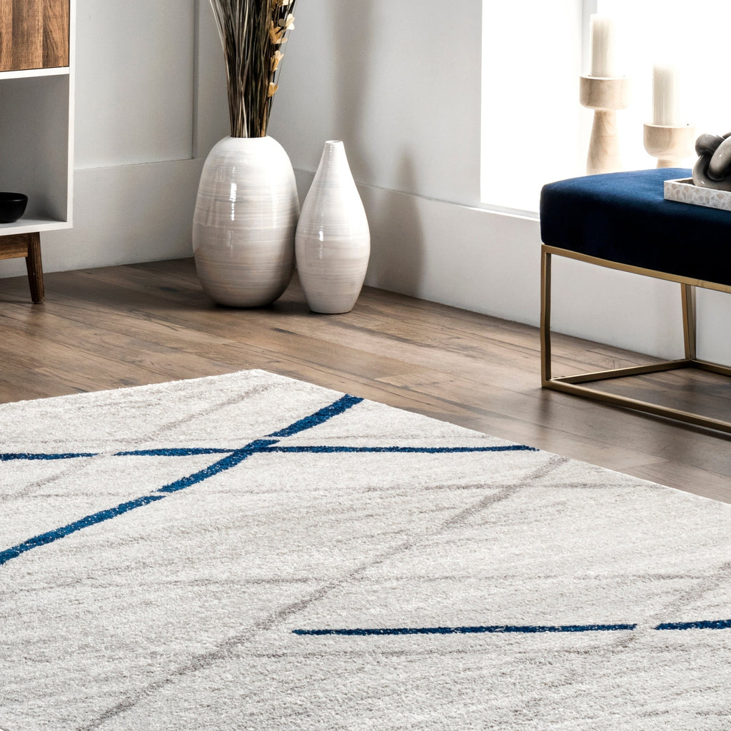 Tapis de sol abstrait moderne Nuloom Skylar