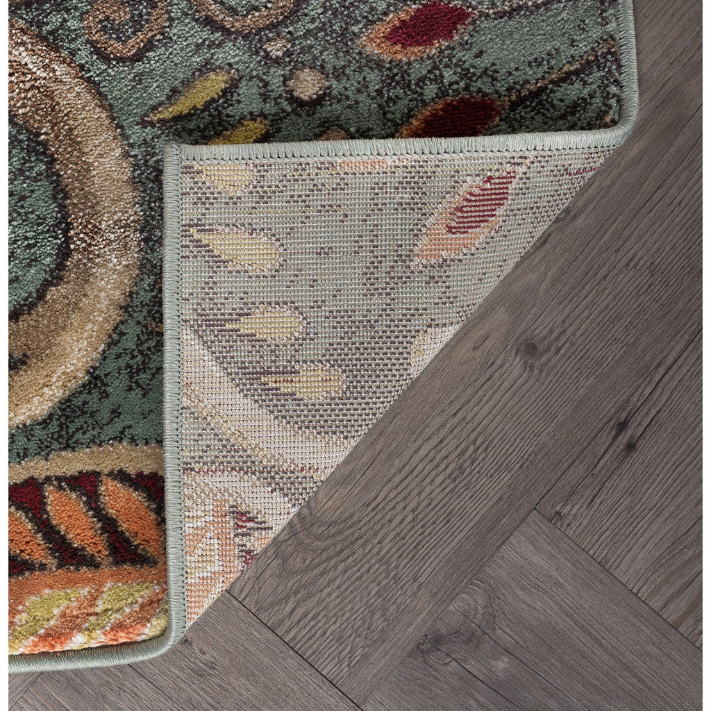 Tapis d'intérieur Caprice style moderne du milieu du siècle à motif floral