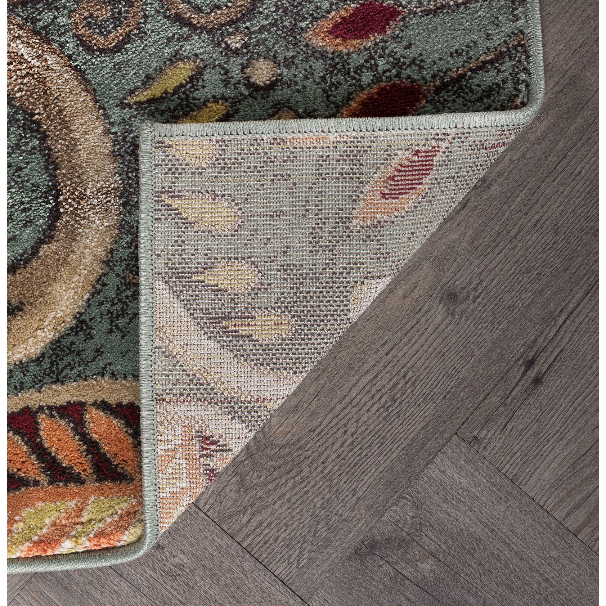 Tapis d'intérieur Caprice style moderne du milieu du siècle à motif floral