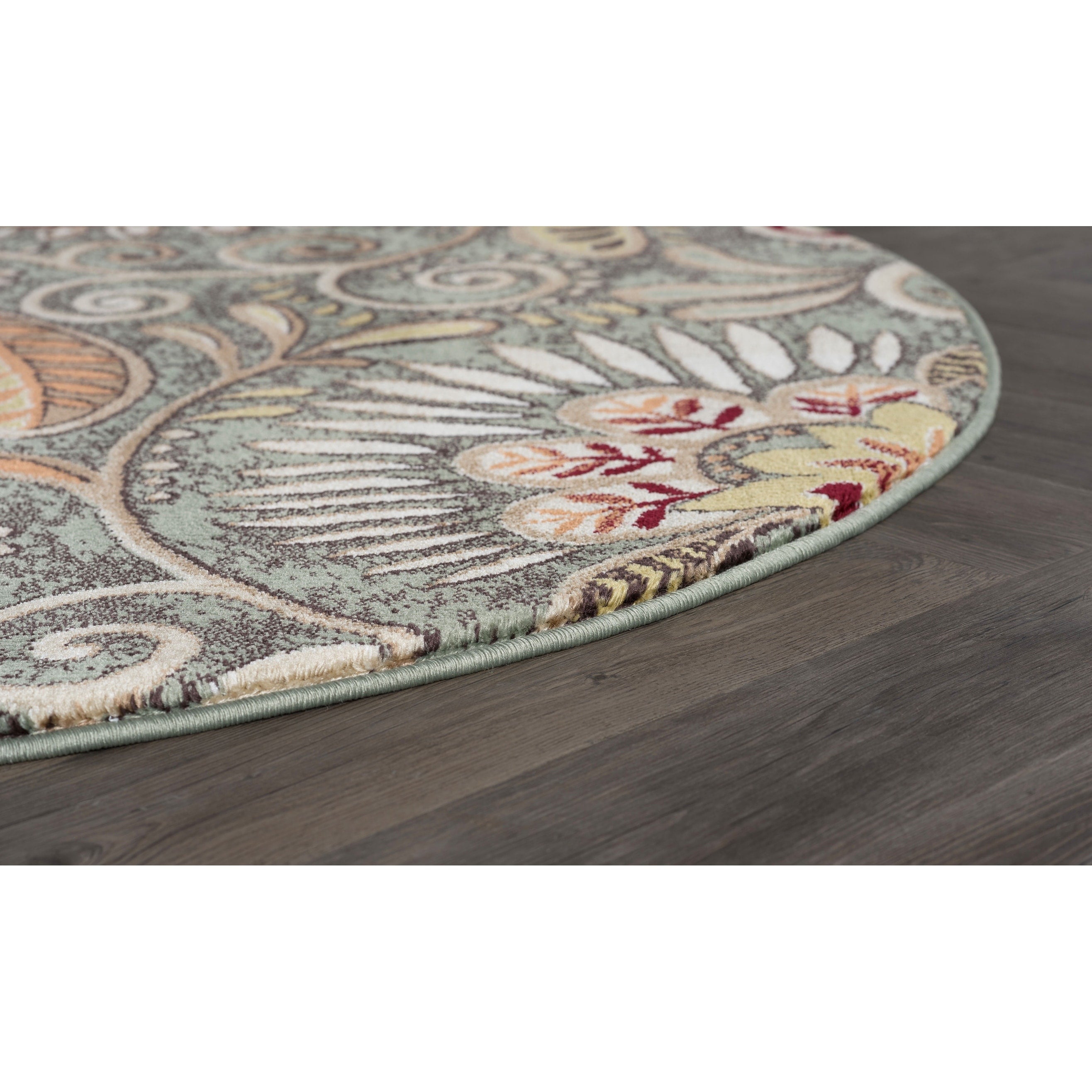 Tapis d'intérieur Caprice style moderne du milieu du siècle à motif floral