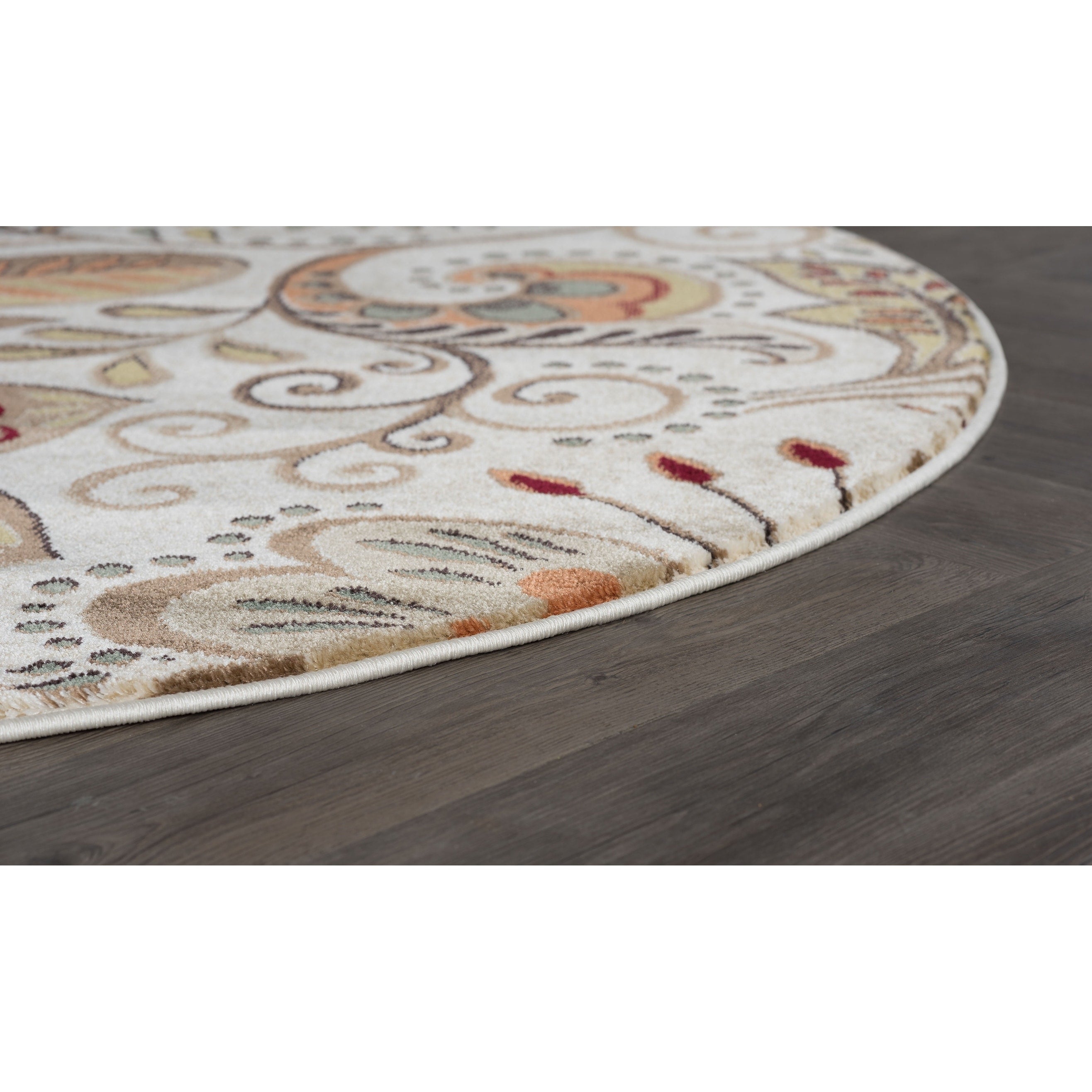 Tapis d'intérieur Caprice style moderne du milieu du siècle à motif floral
