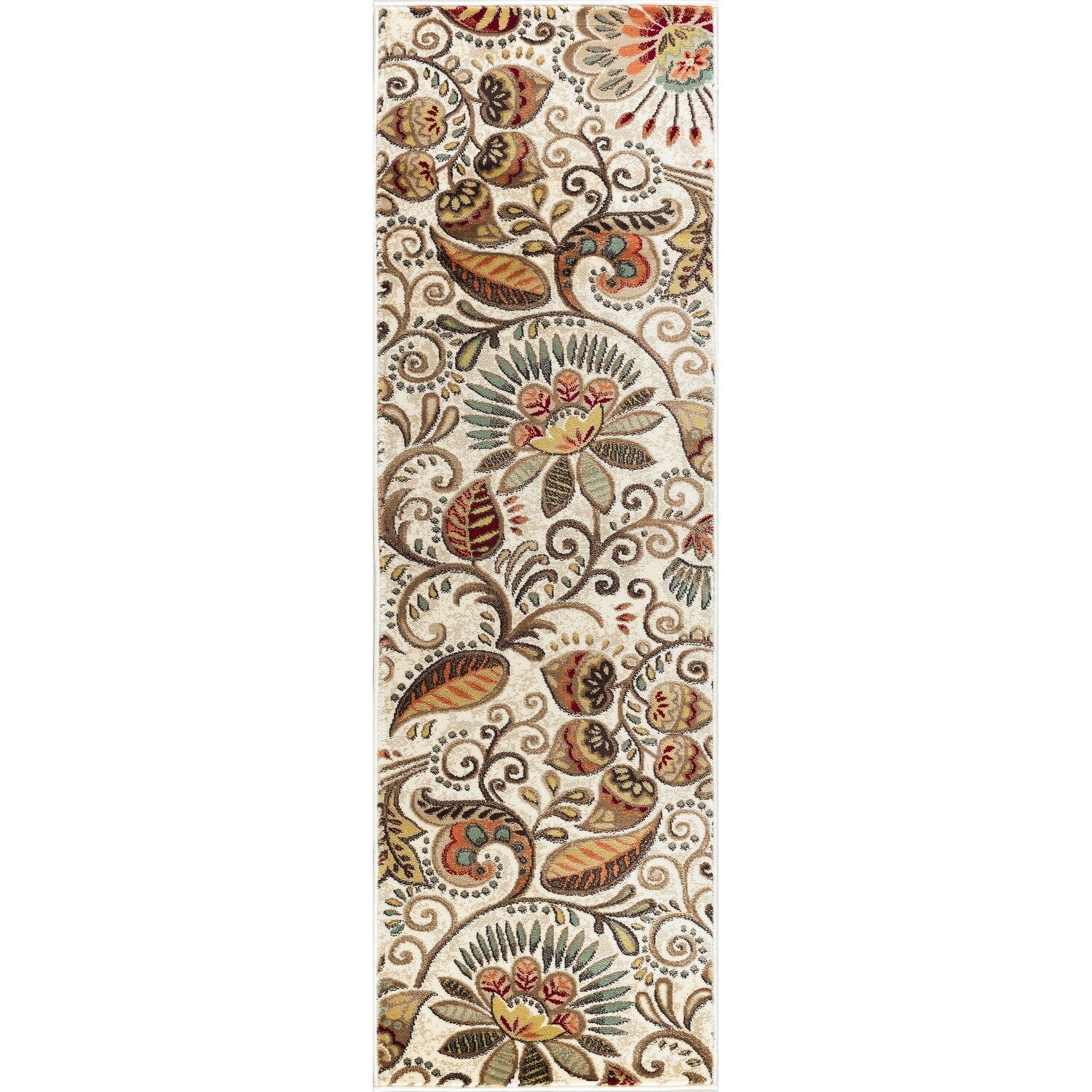 Tapis d'intérieur Caprice style moderne du milieu du siècle à motif floral