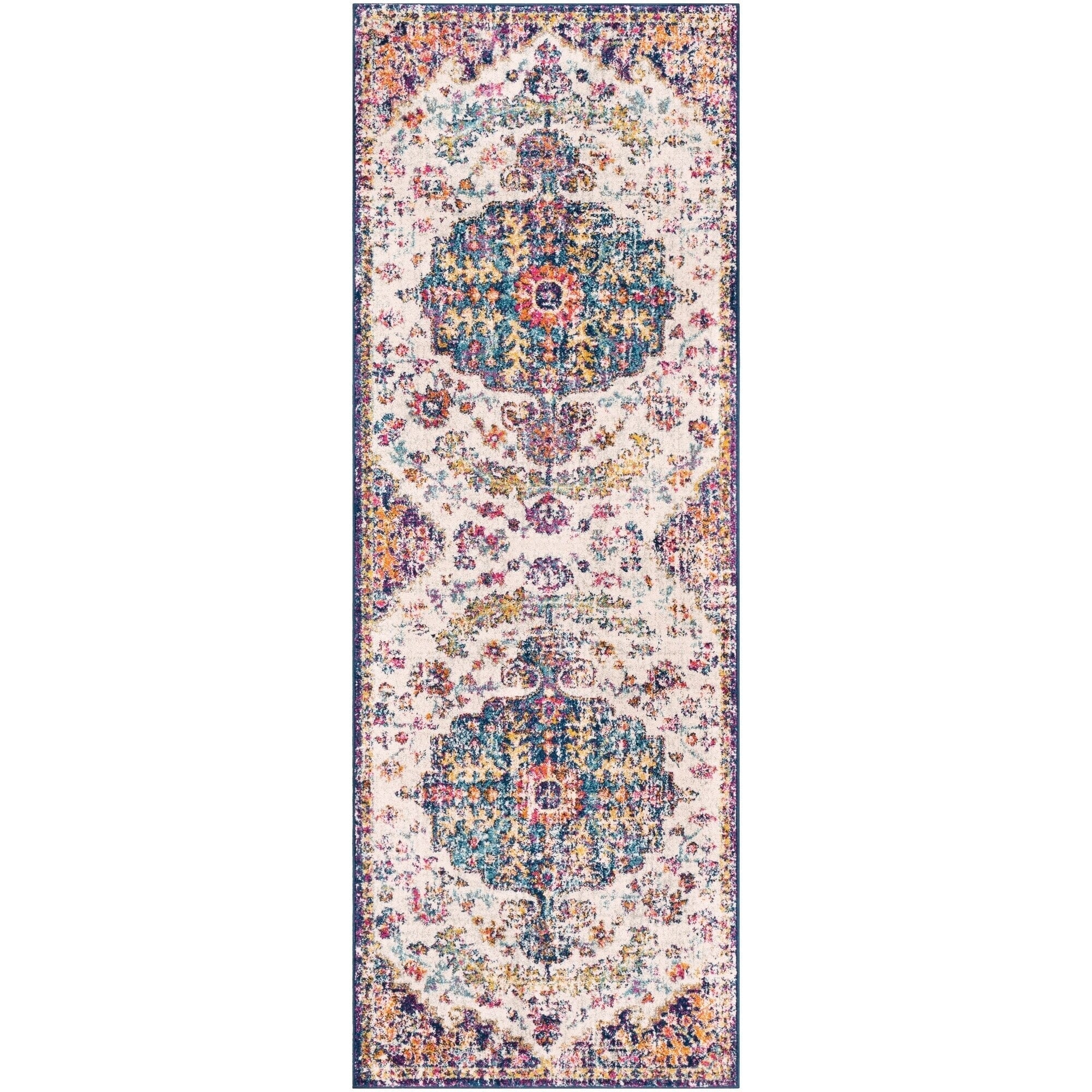 Tapis de sol vintage bohème Caressa de Livabliss