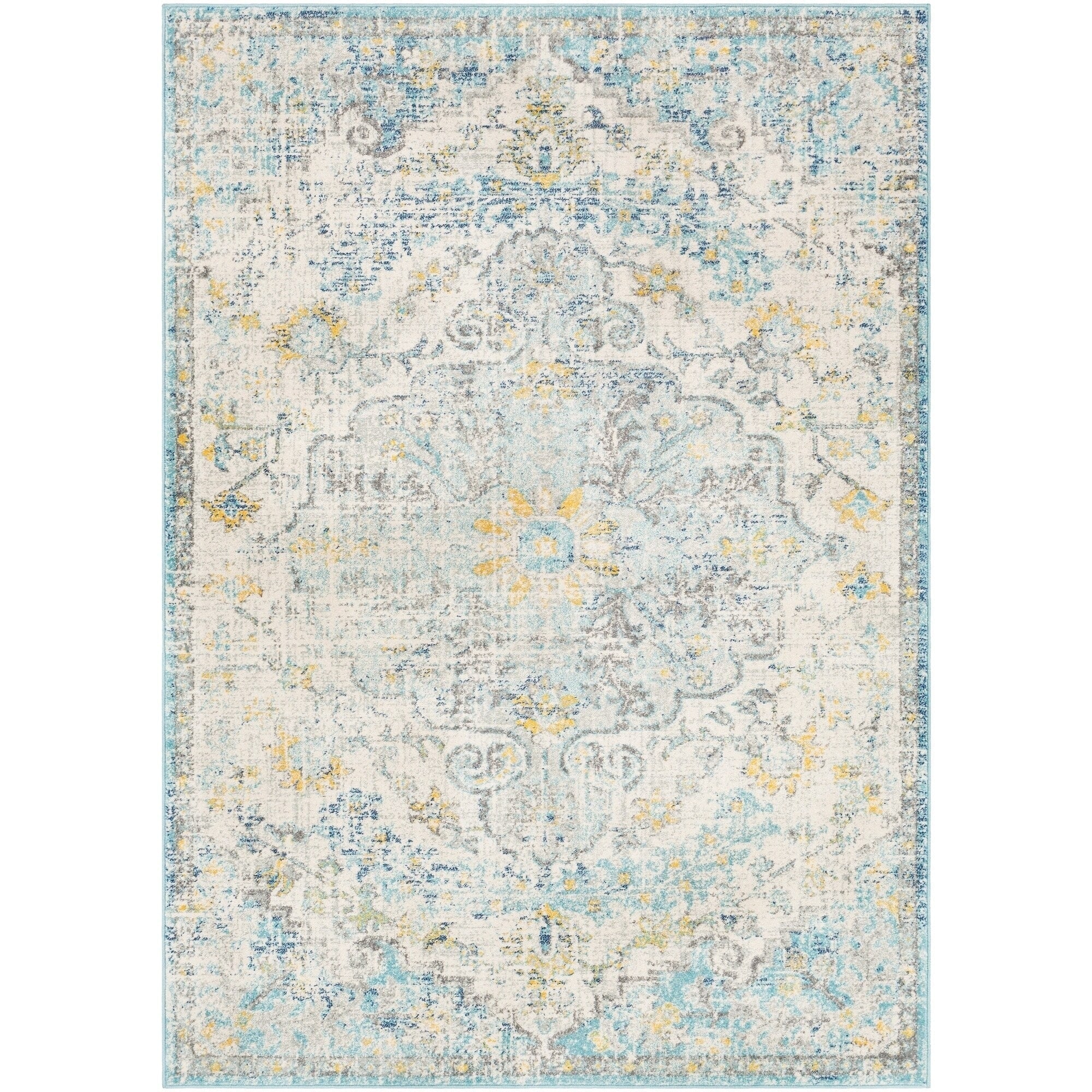 Tapis de sol vintage bohème Caressa de Livabliss