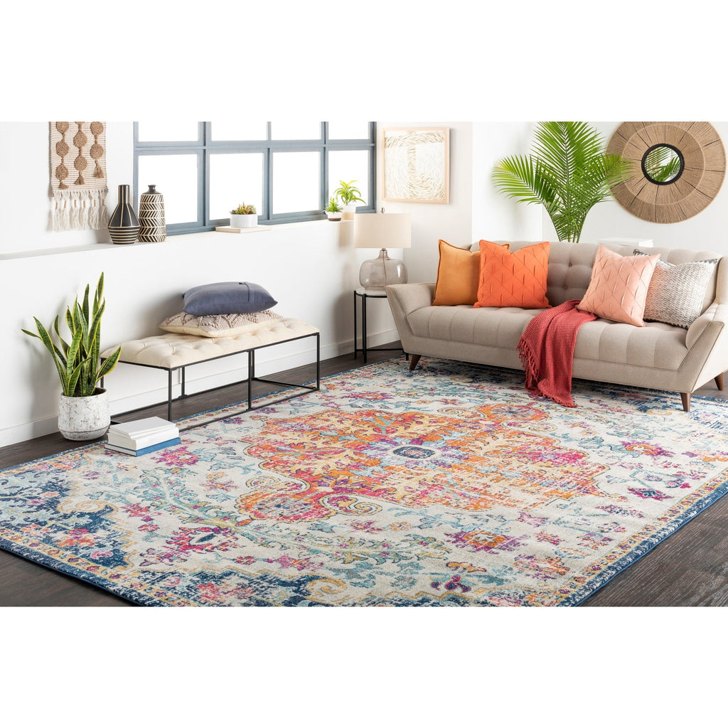 Tapis de sol vintage bohème Caressa de Livabliss