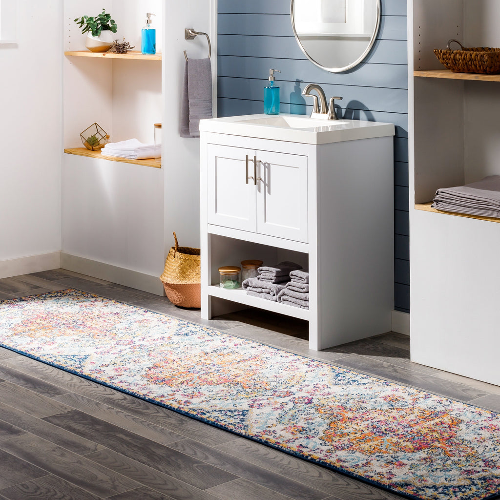 Tapis de sol vintage bohème Caressa de Livabliss