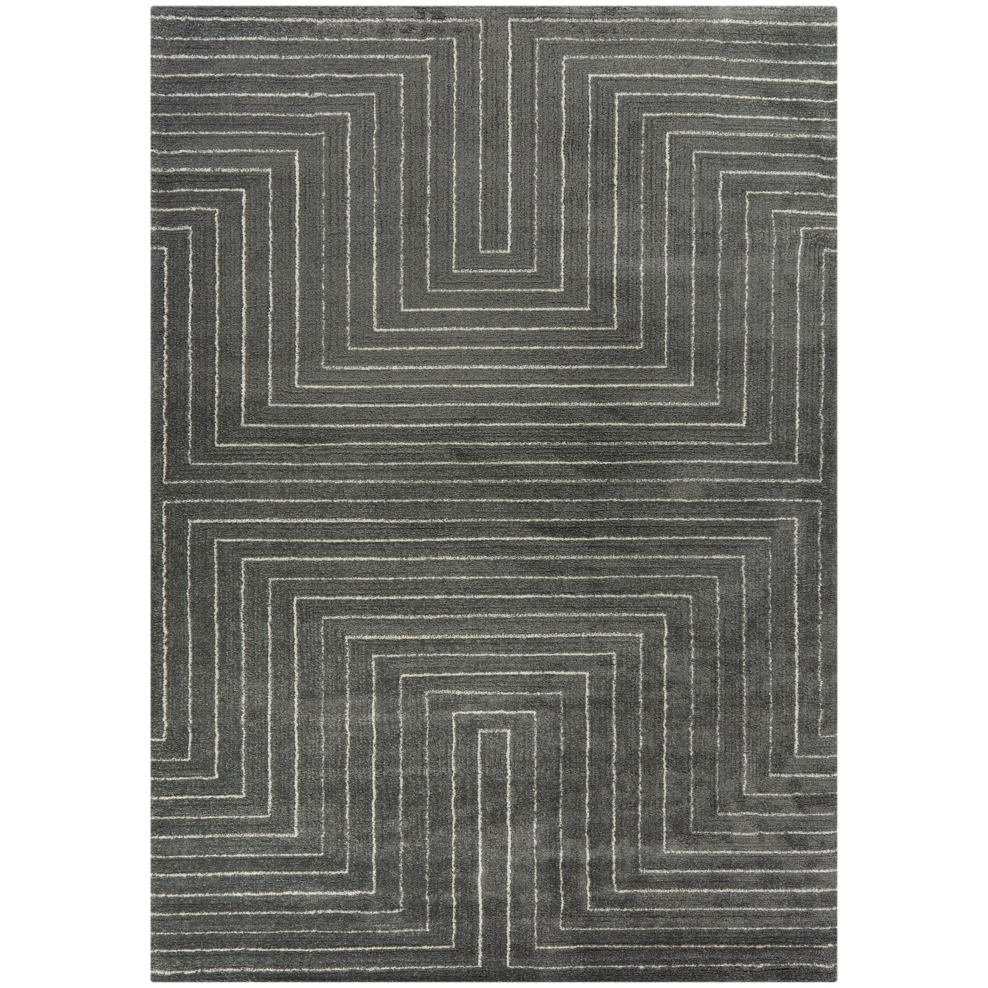 Tapis Carmody moderne géométrique Art déco