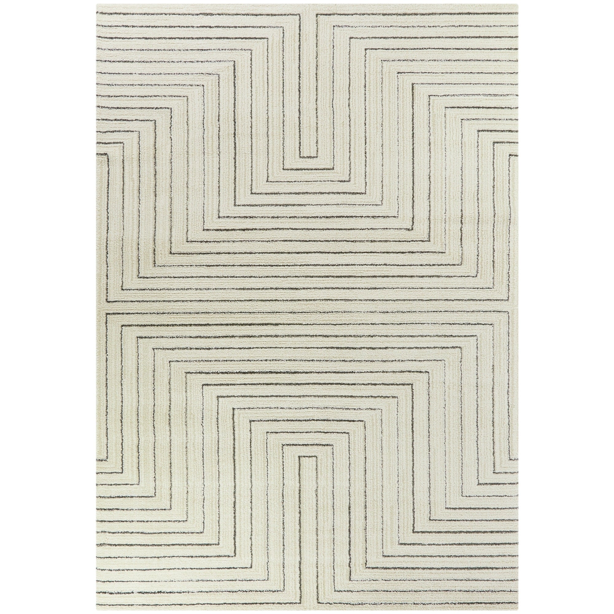 Tapis Carmody moderne géométrique Art déco