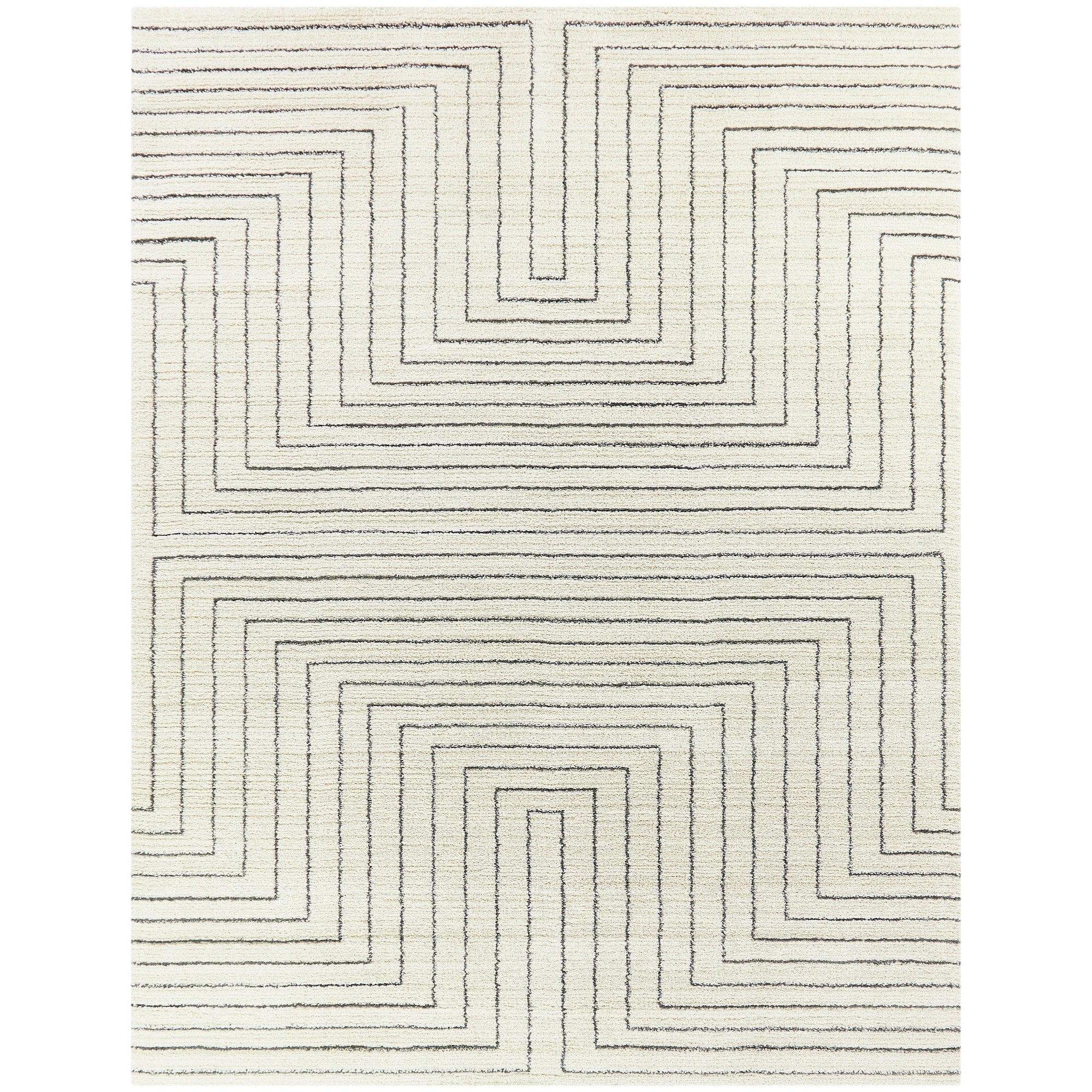 Tapis Carmody moderne géométrique Art déco