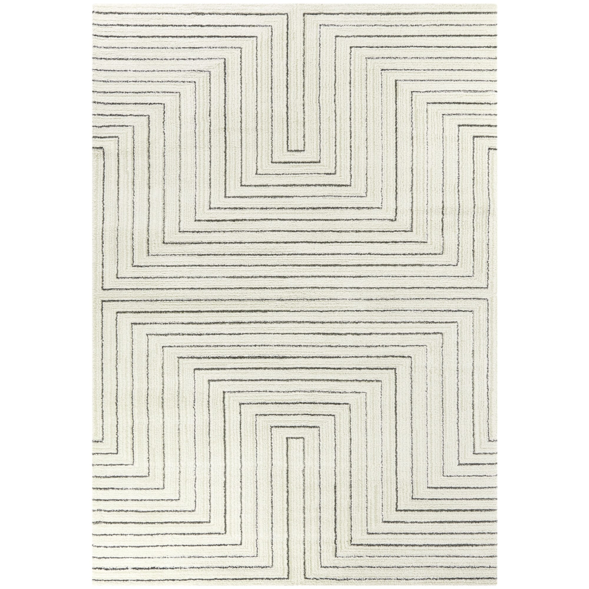 Tapis Carmody moderne géométrique Art déco
