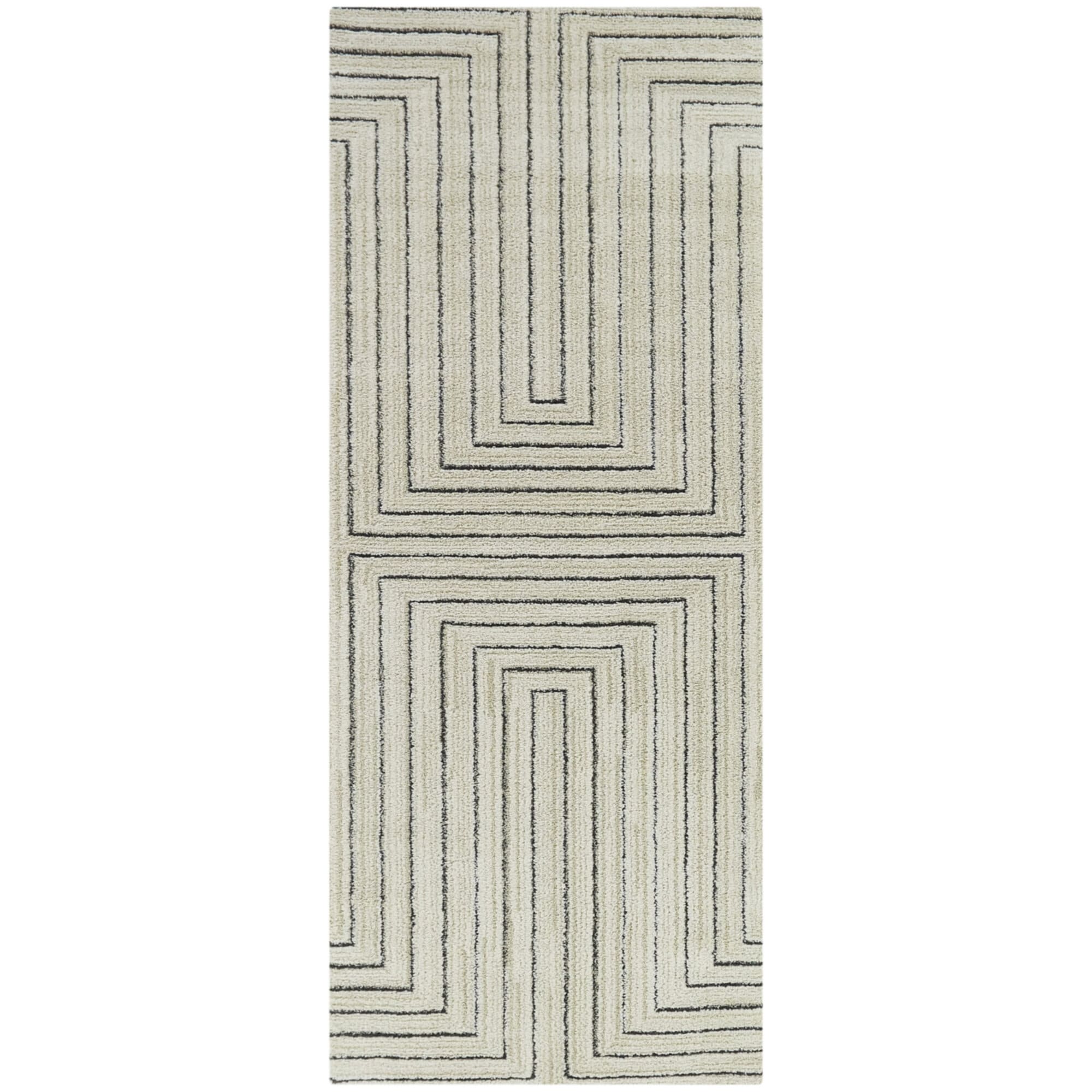 Tapis Carmody moderne géométrique Art déco
