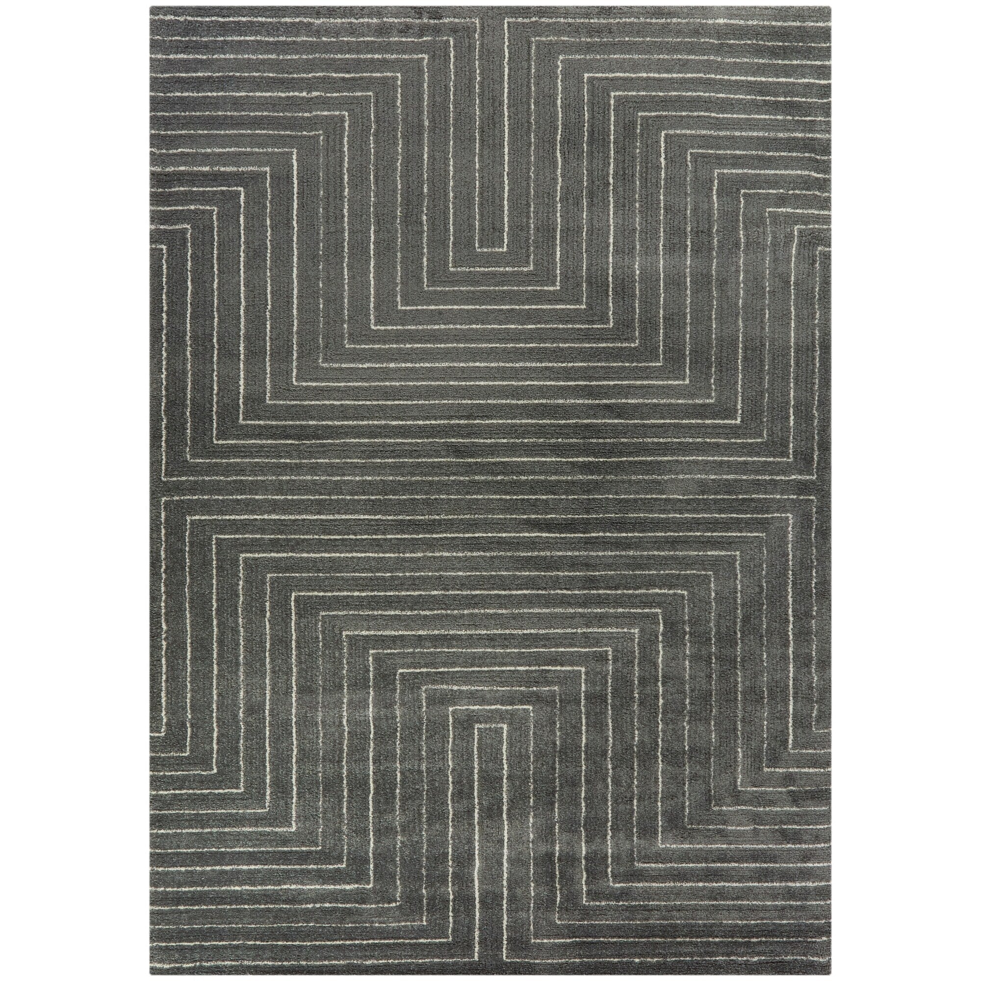 Tapis Carmody moderne géométrique Art déco