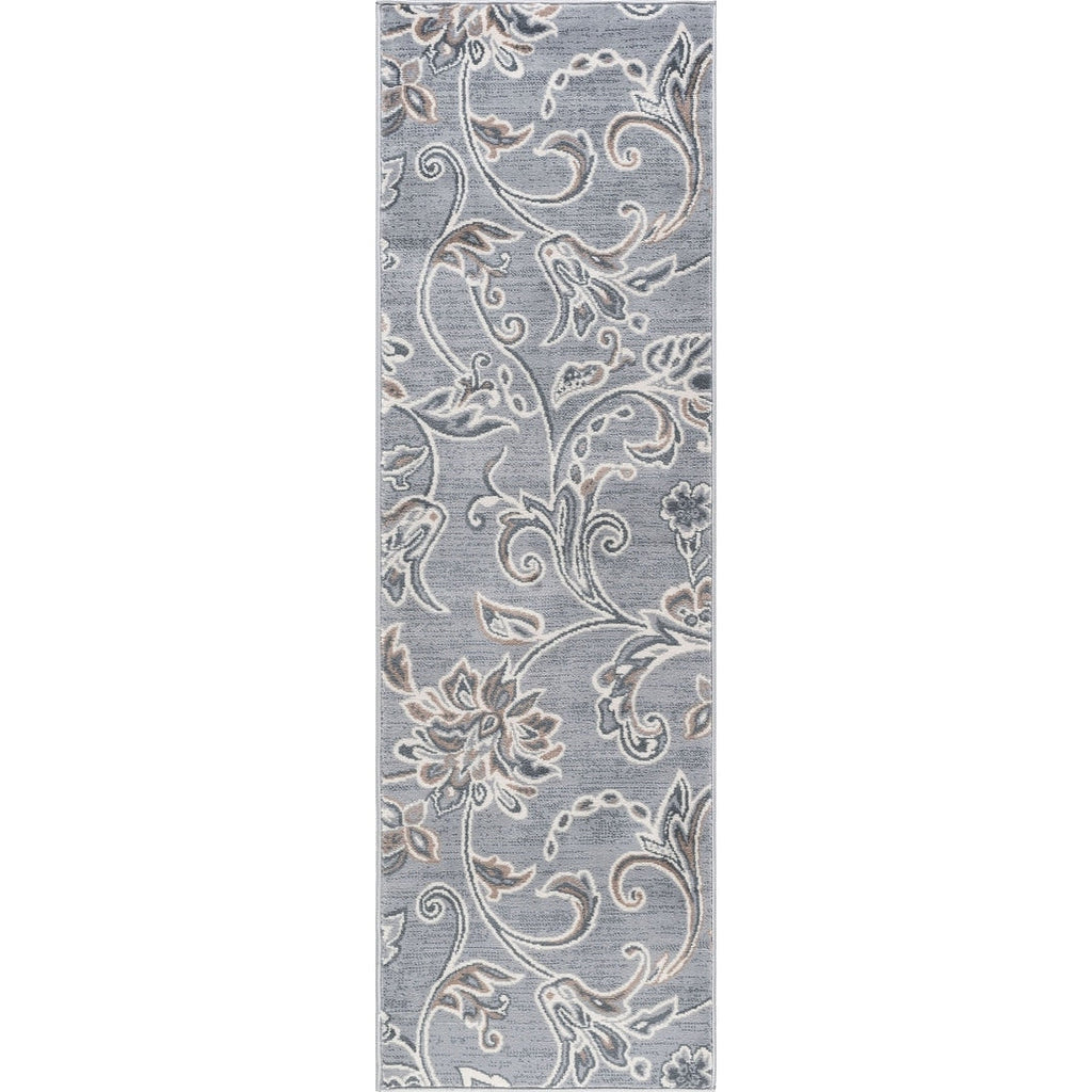 Tapis d'intérieur Carrington à motifs floraux et botaniques de transition