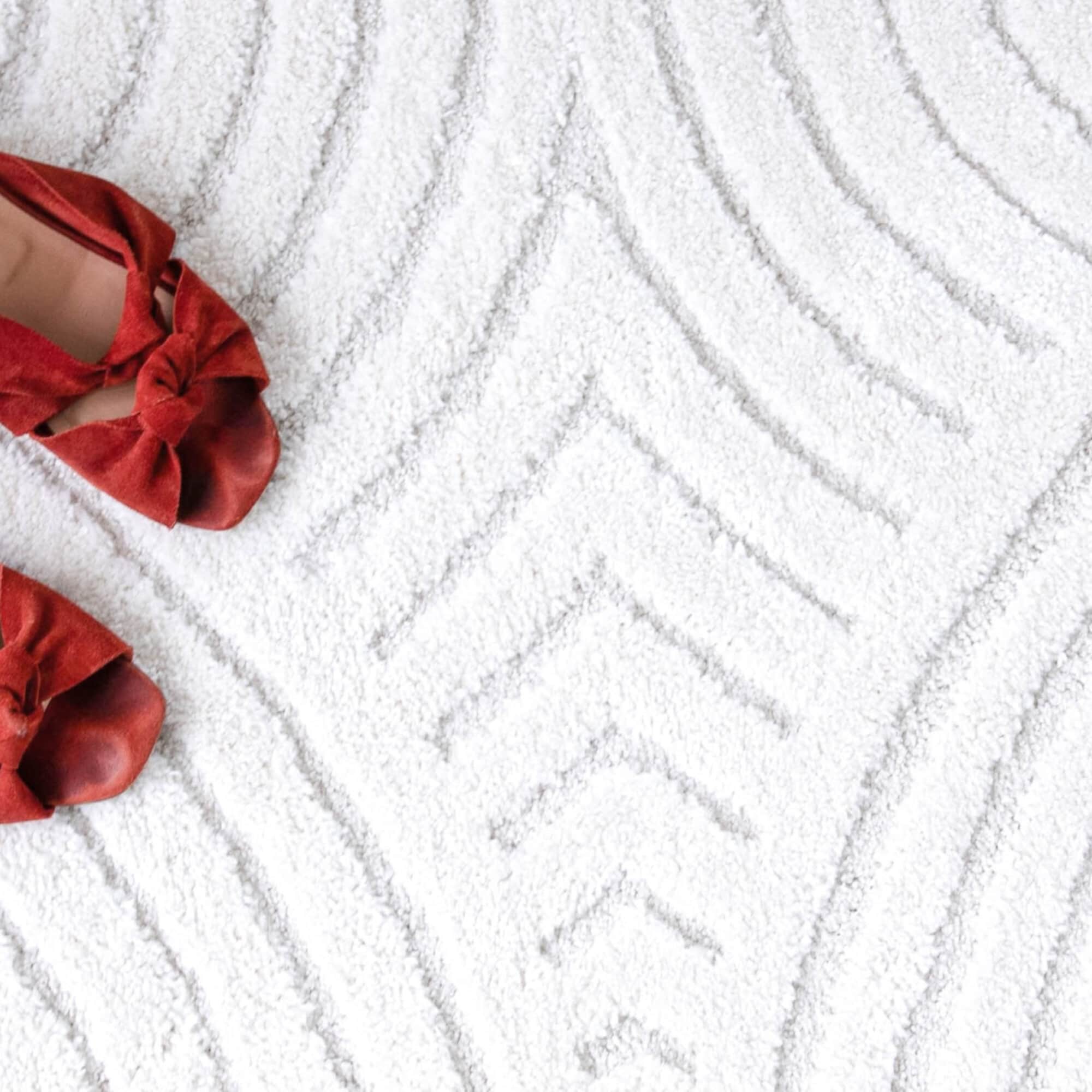 Tapis moderne en forme d'arches Caserio