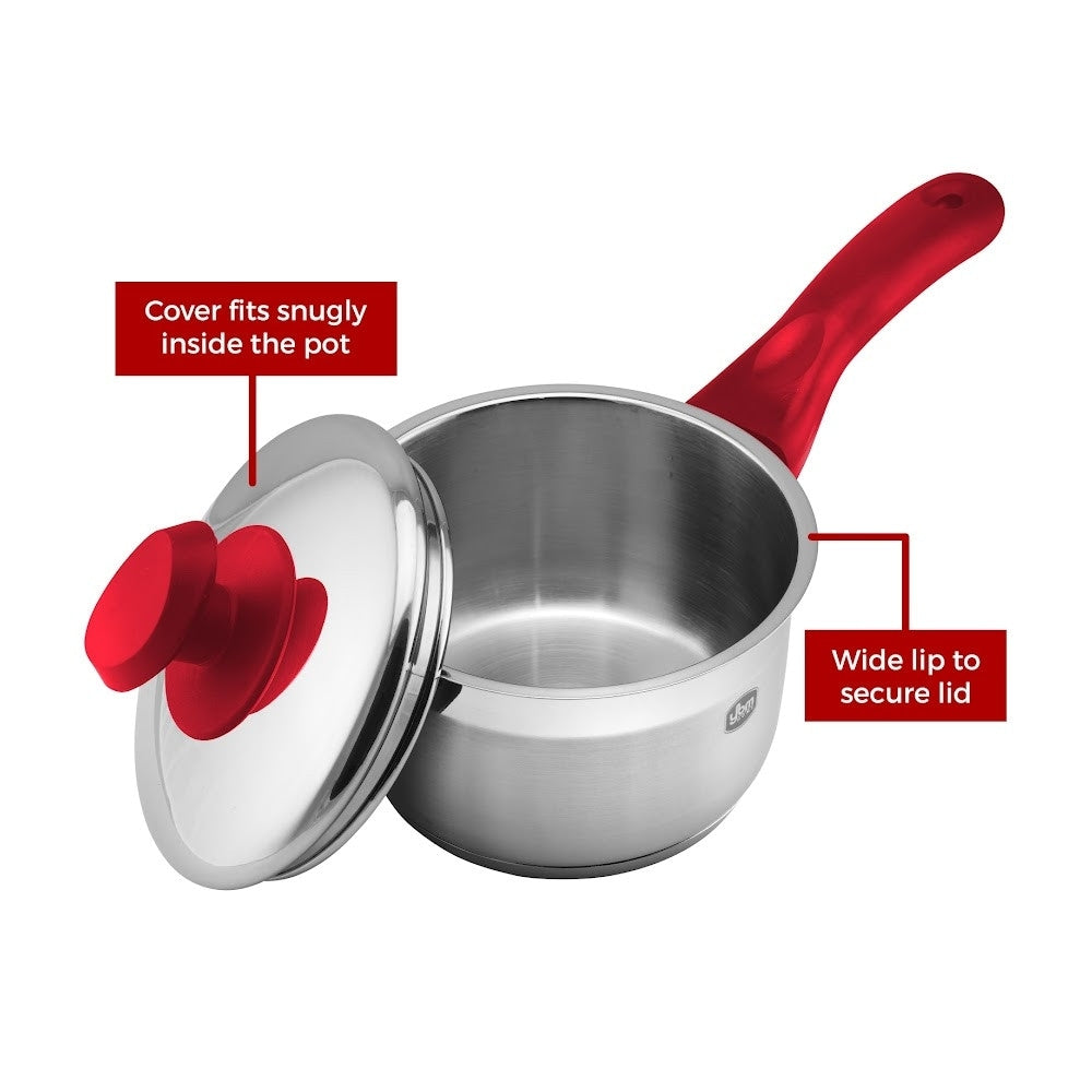 YBM Home Professional Chef's 18/10 Stainless Steel Stock Pot, Induction Compatible