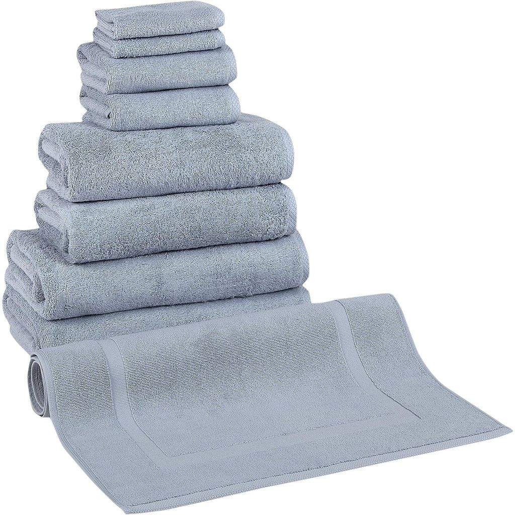 CTT %100 Turkish Cotton Towel Set 8 or 9 Pcs Quick Dry and Absorbent