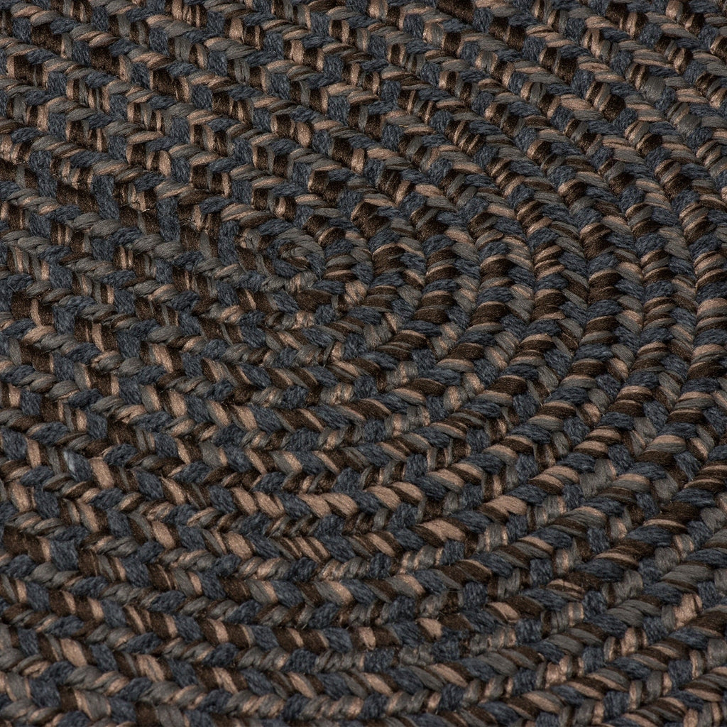 Tapis ovale réversible tressé Colonial Mills Hillsdale