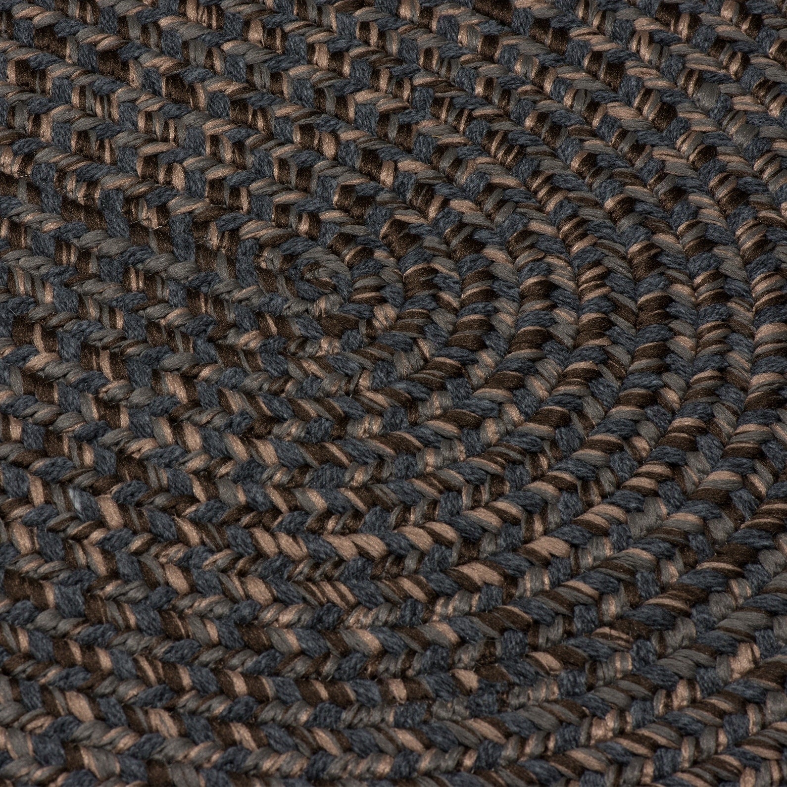 Tapis ovale réversible tressé Colonial Mills Hillsdale