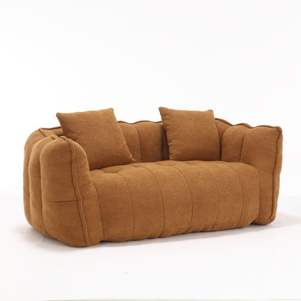 Comfortable square recliner sofa