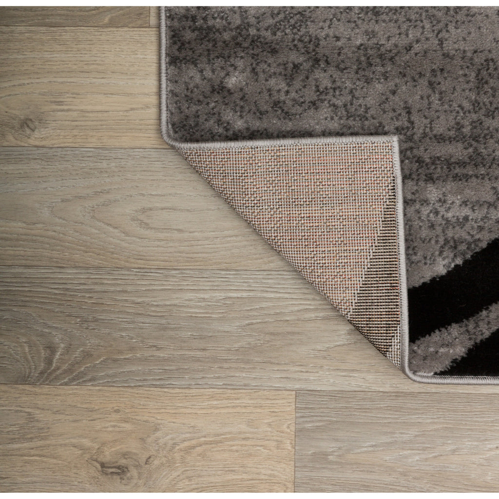 World Rug Gallery Contemporary Abstract Circles Design Area Rug