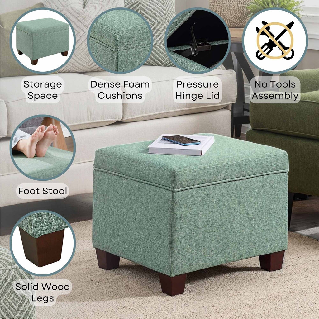 Convenience Concepts Madison Storage Ottoman