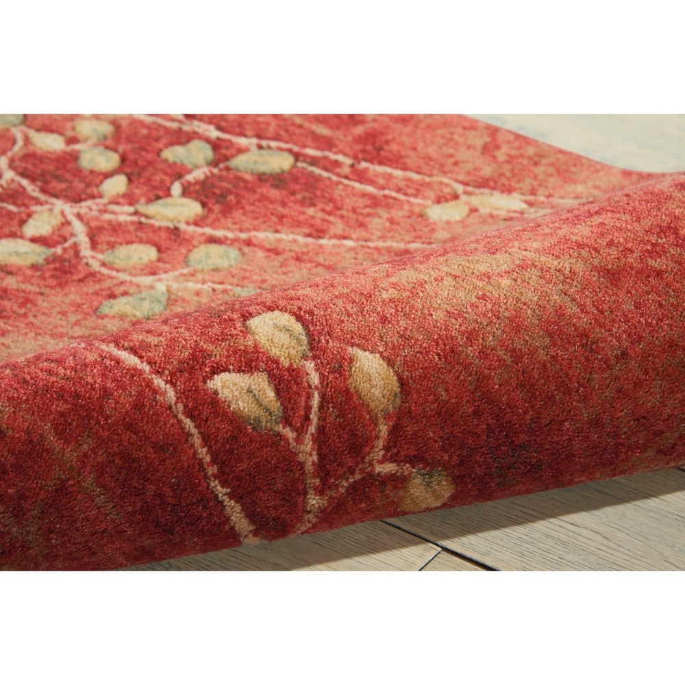 Tapis Nourison Somerset à motif floral contemporain
