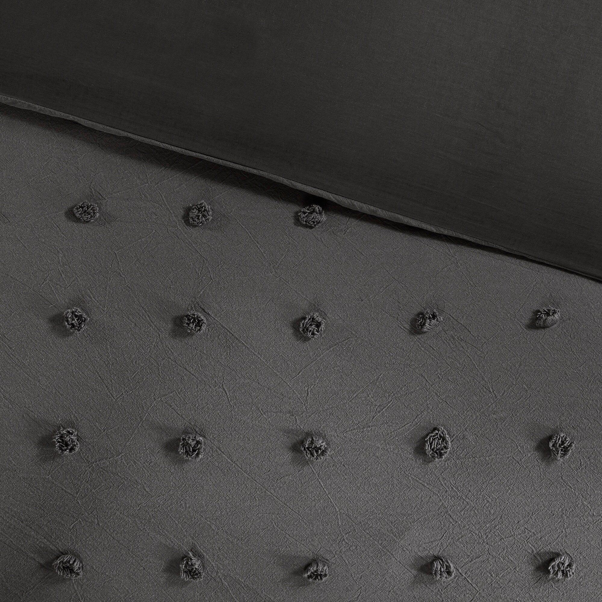 Intelligent Design Maize Cotton Jacquard Duvet Cover Set with Euro Shams and Throw Pillows