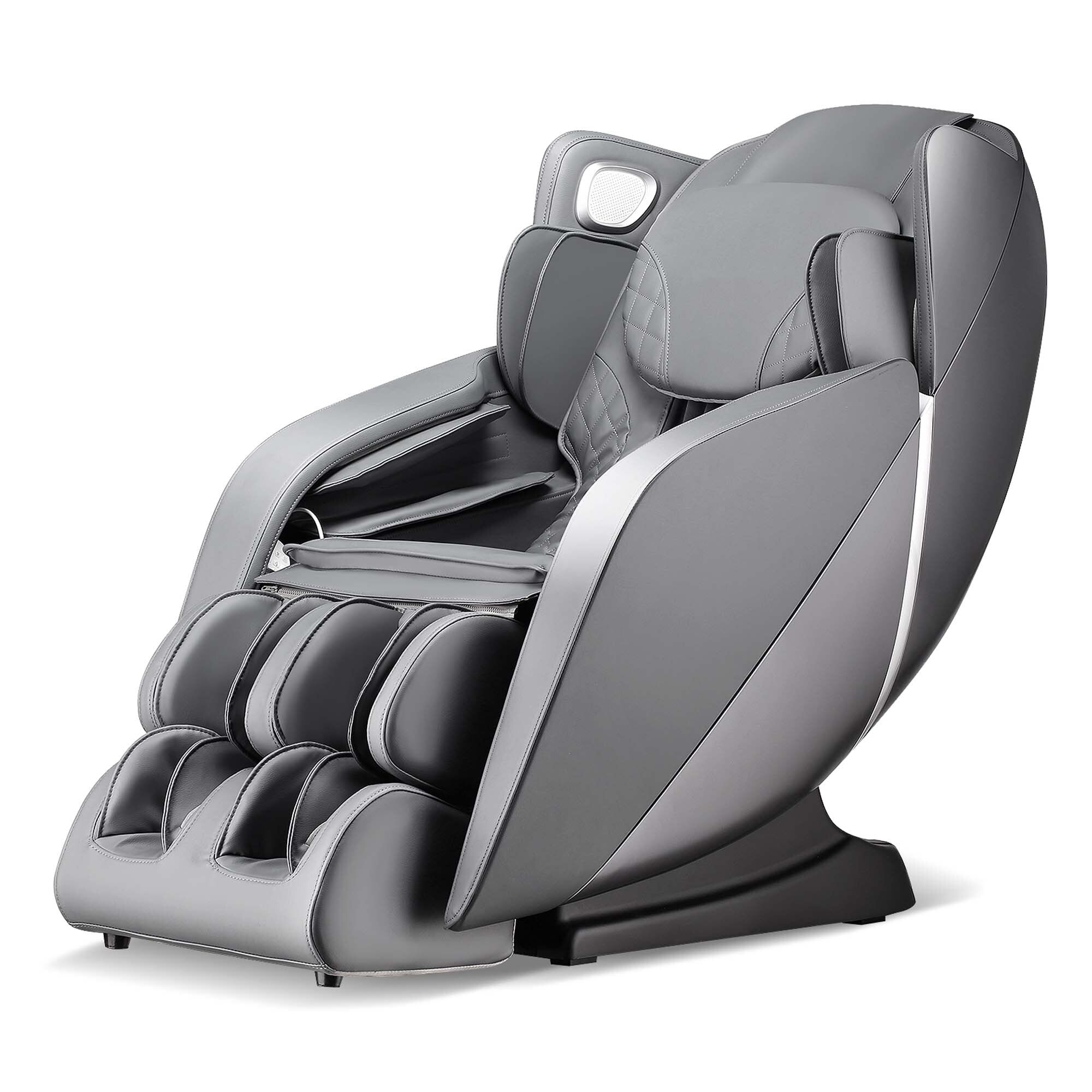 Costway Full Body Massage Chair with Voice Control Heat Foot Roller