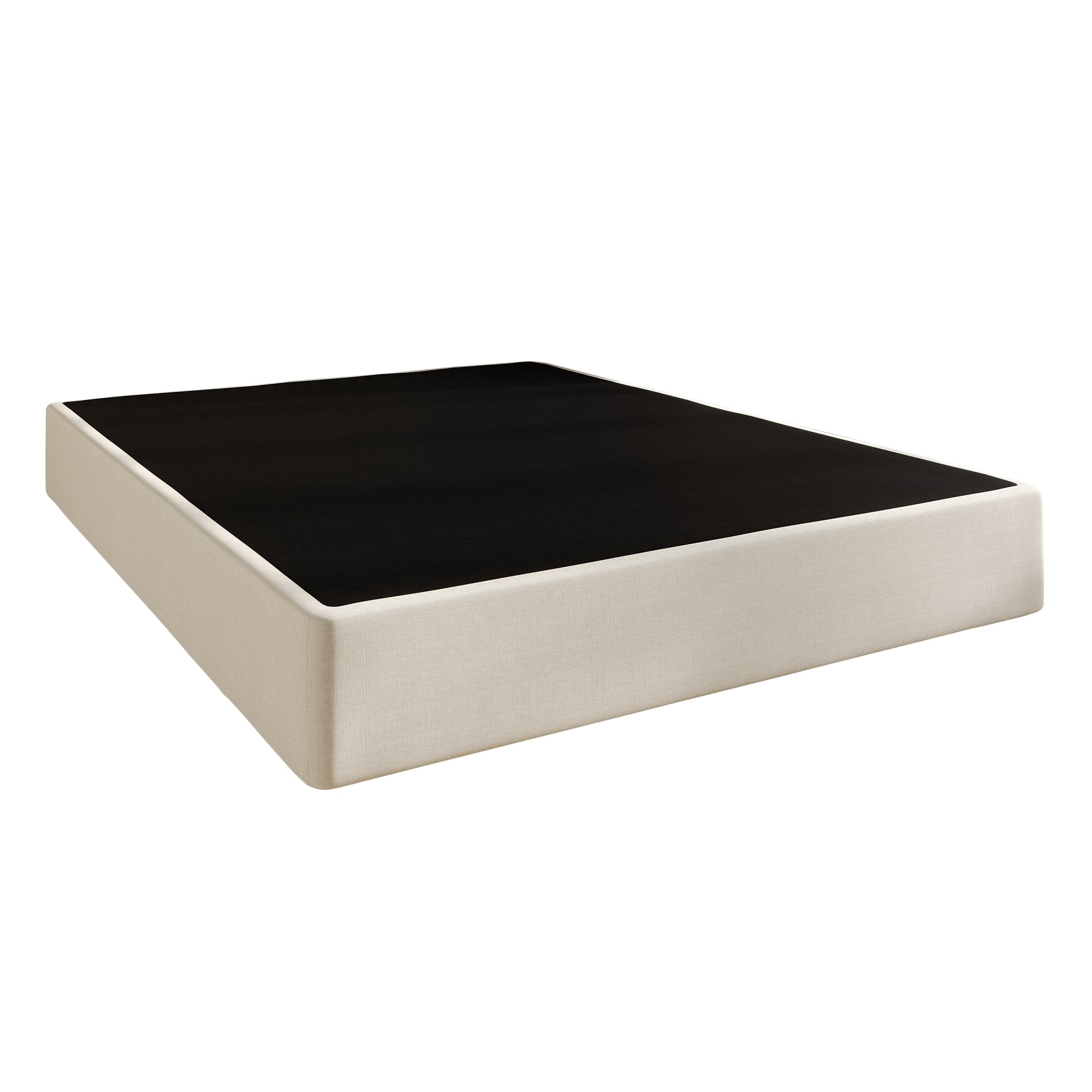 Sommier tapissier en métal et lin rembourré CraftPorch