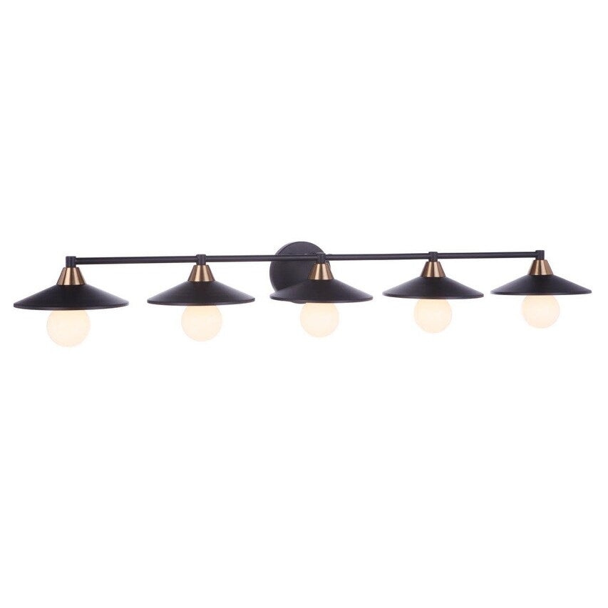 Craftmade 125465 Isaac 5 Light 46 Wide Vanity Light
