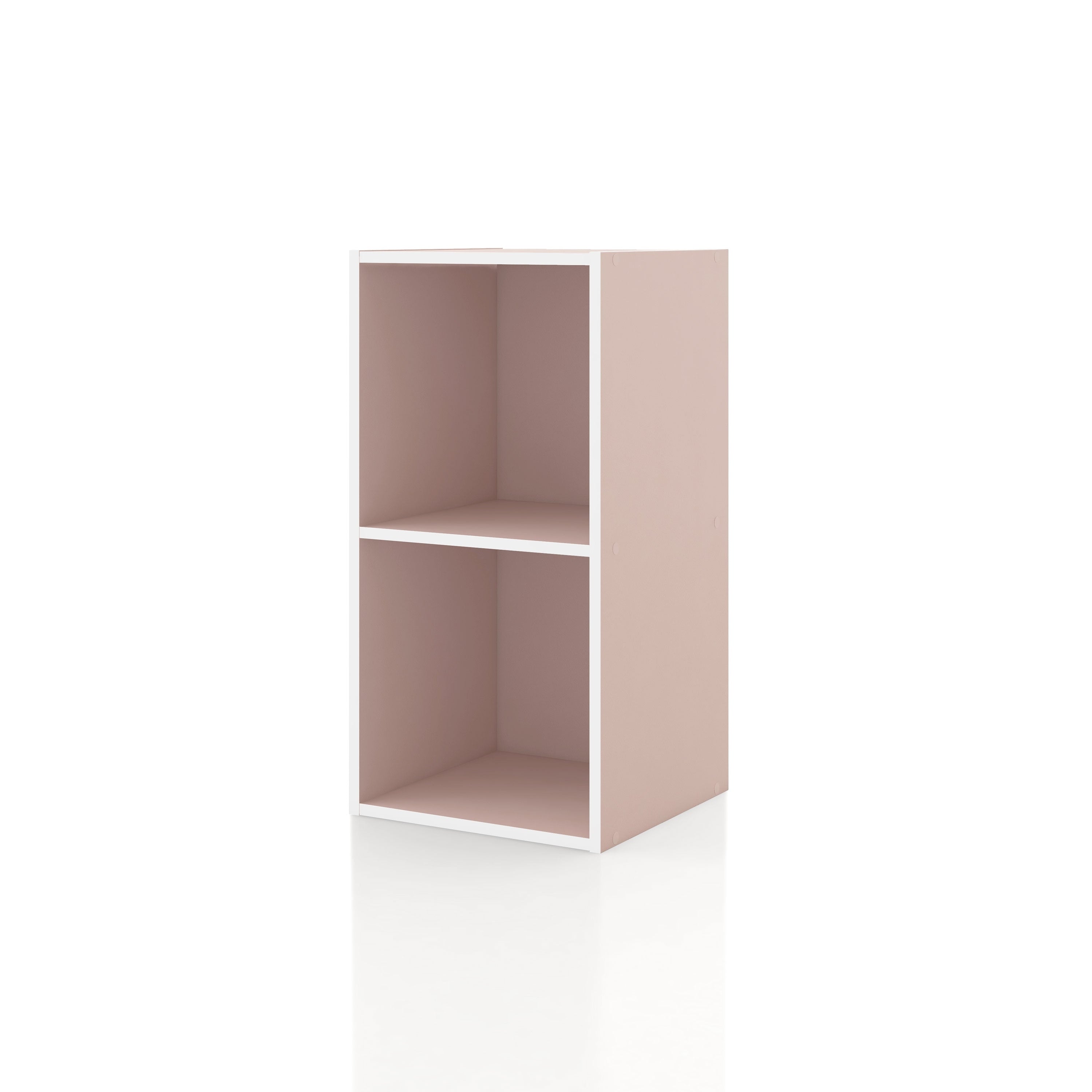 DH BASIC Modern Wood Customizable Stackable Storage Organizer - Cube Shelves, Drawer Cabinet, Bookcase with Doors by Denhour