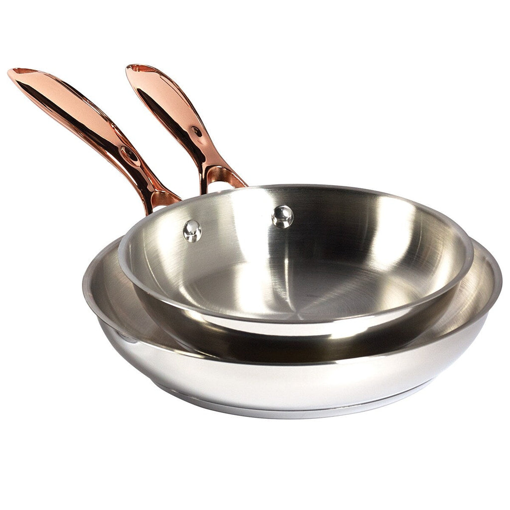 Batterie de cuisine en acier inoxydable Danemark 10 pièces