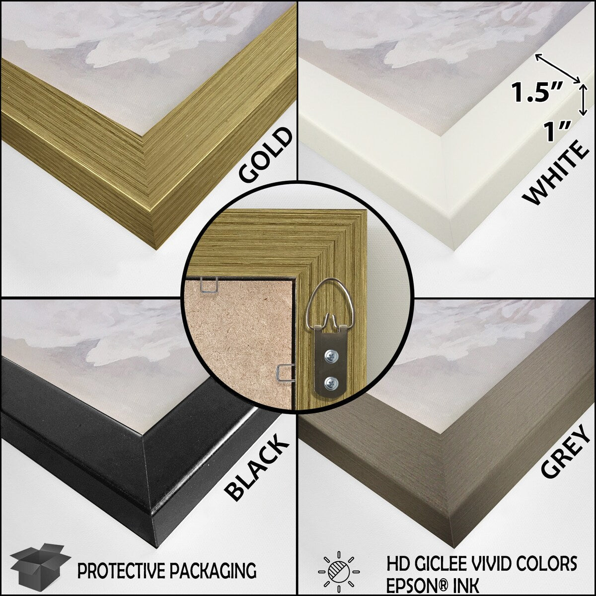 Designart Pottery And Flowers Still Life I Landscape Trees Framed Canvas Art Print