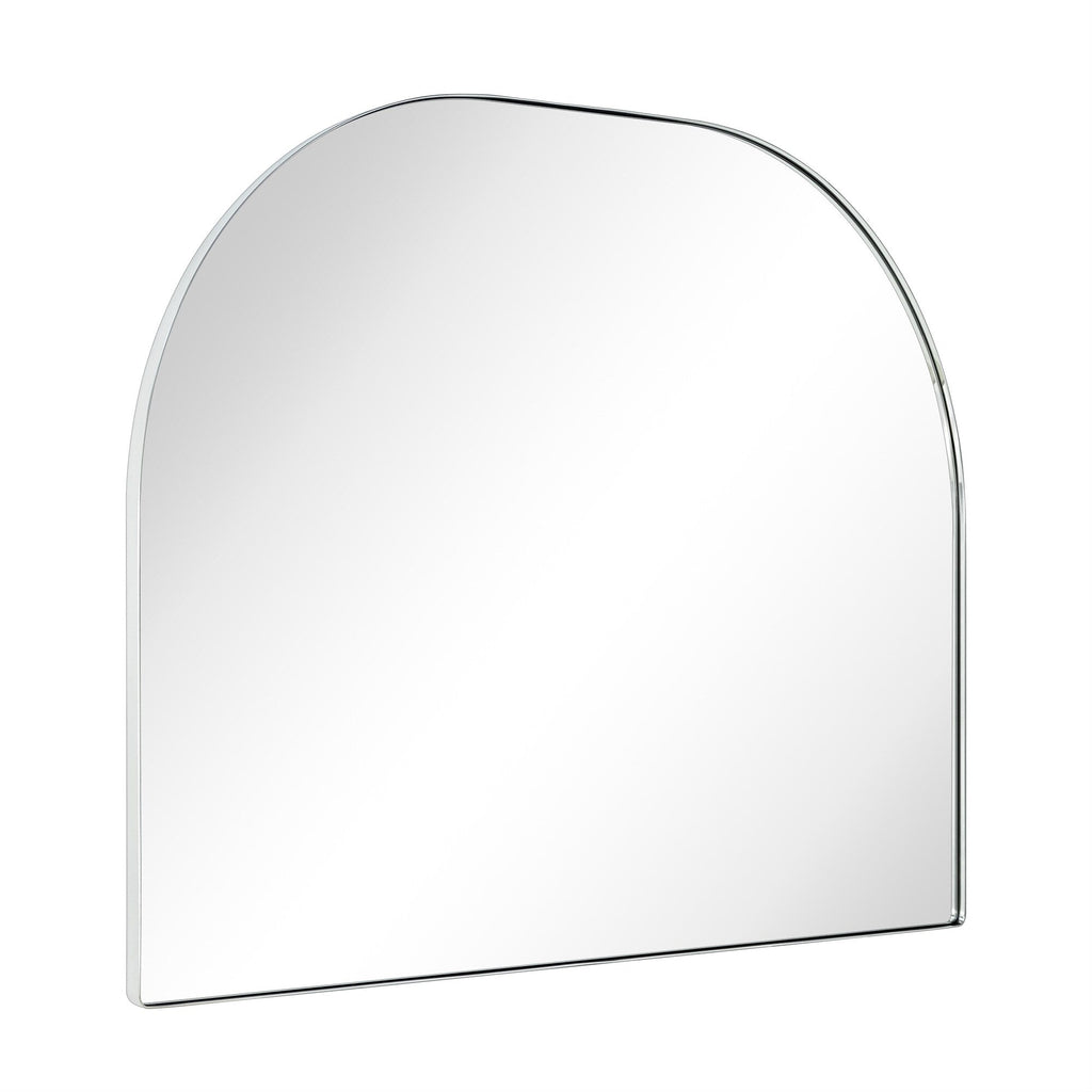 Grand miroir arqué TEHOME Dezerae pour manteau de cheminée, 40'' L x 32'' H