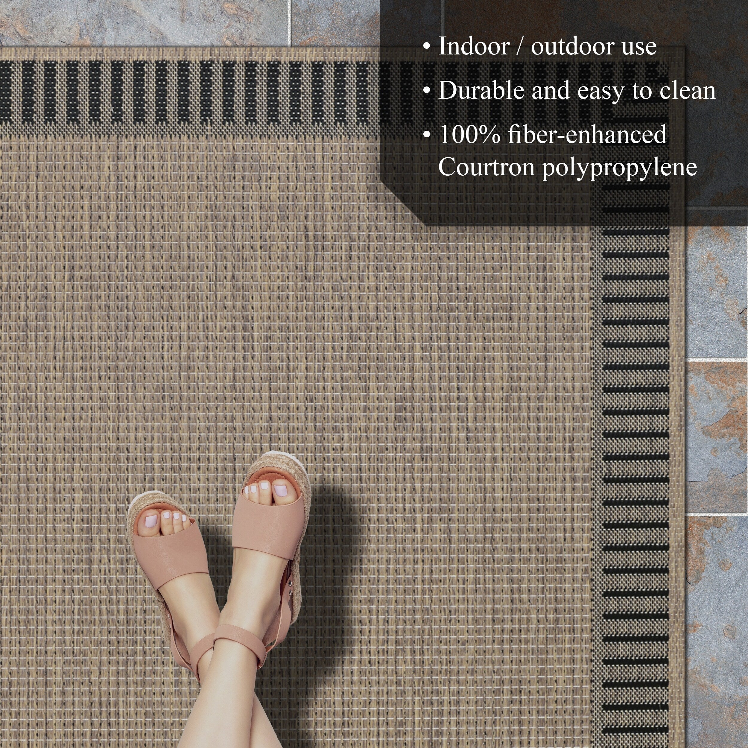 Tapis d'intérieur/extérieur Dream Decor Rugs Pergola Flame