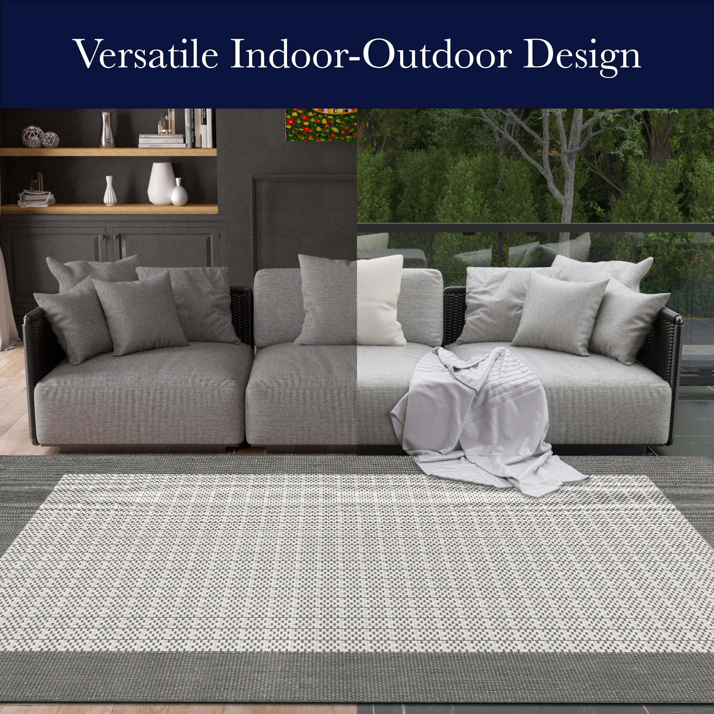 Tapis pergola Dream Decor Quad pour intérieur/extérieur