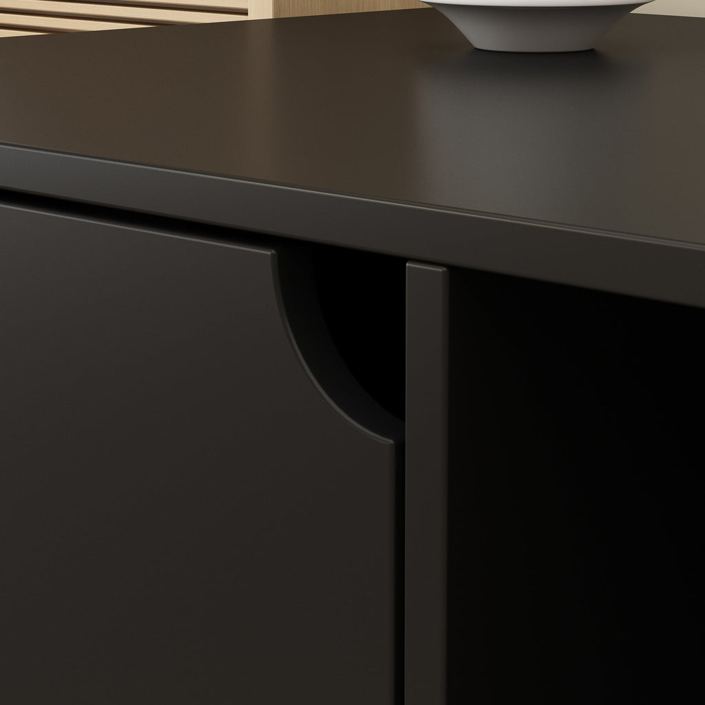 Dual-Compartment Cat Litter Box Enclosure Multi-Functional Furniture