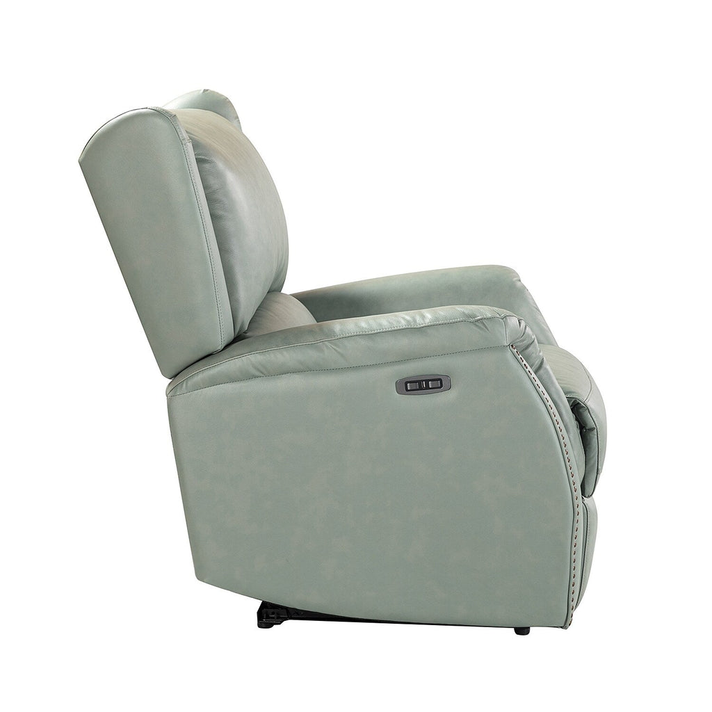 Eduardo Genuine Leather Power Recliner with USB Port Set of 2